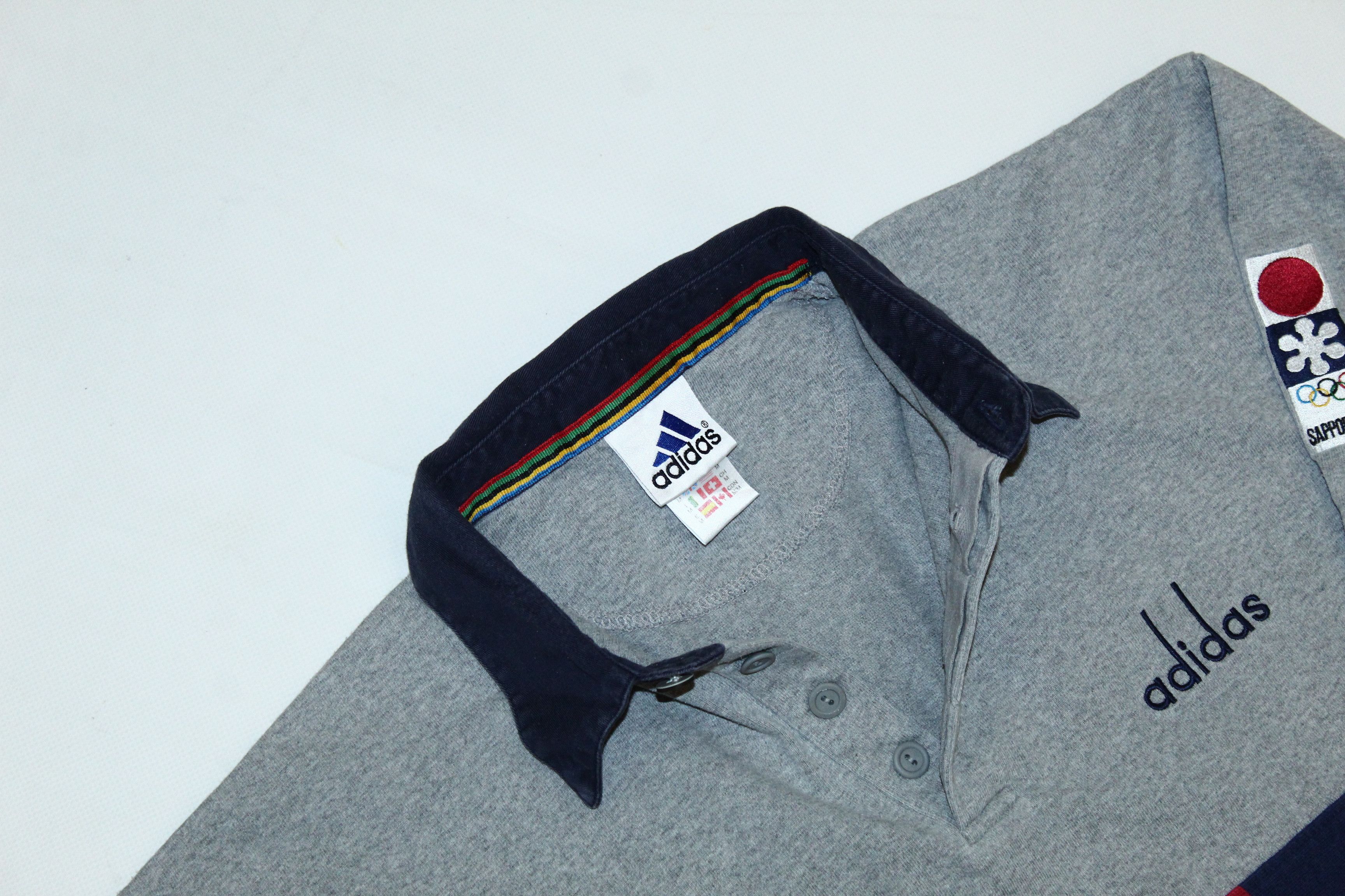 Adidas 💥 Adidas Winter Olympic Games Sapporo '72 Japan Polo Size US L / EU 52-54 / 3 - 5 Thumbnail