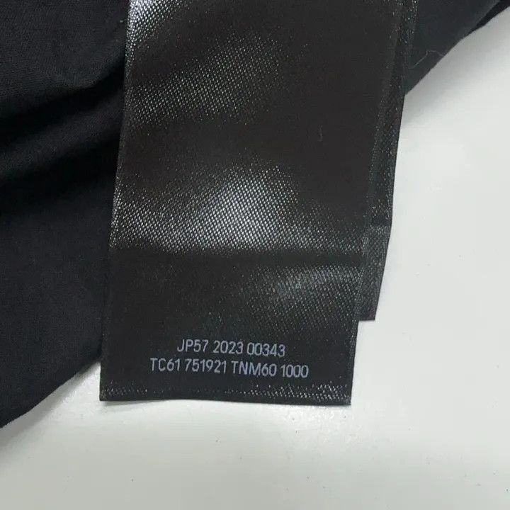 Balenciaga Balenciaga Black Loose Short Sleeve Shirt 0079-2507 Size US M / EU 48-50 / 2 - 6 Thumbnail