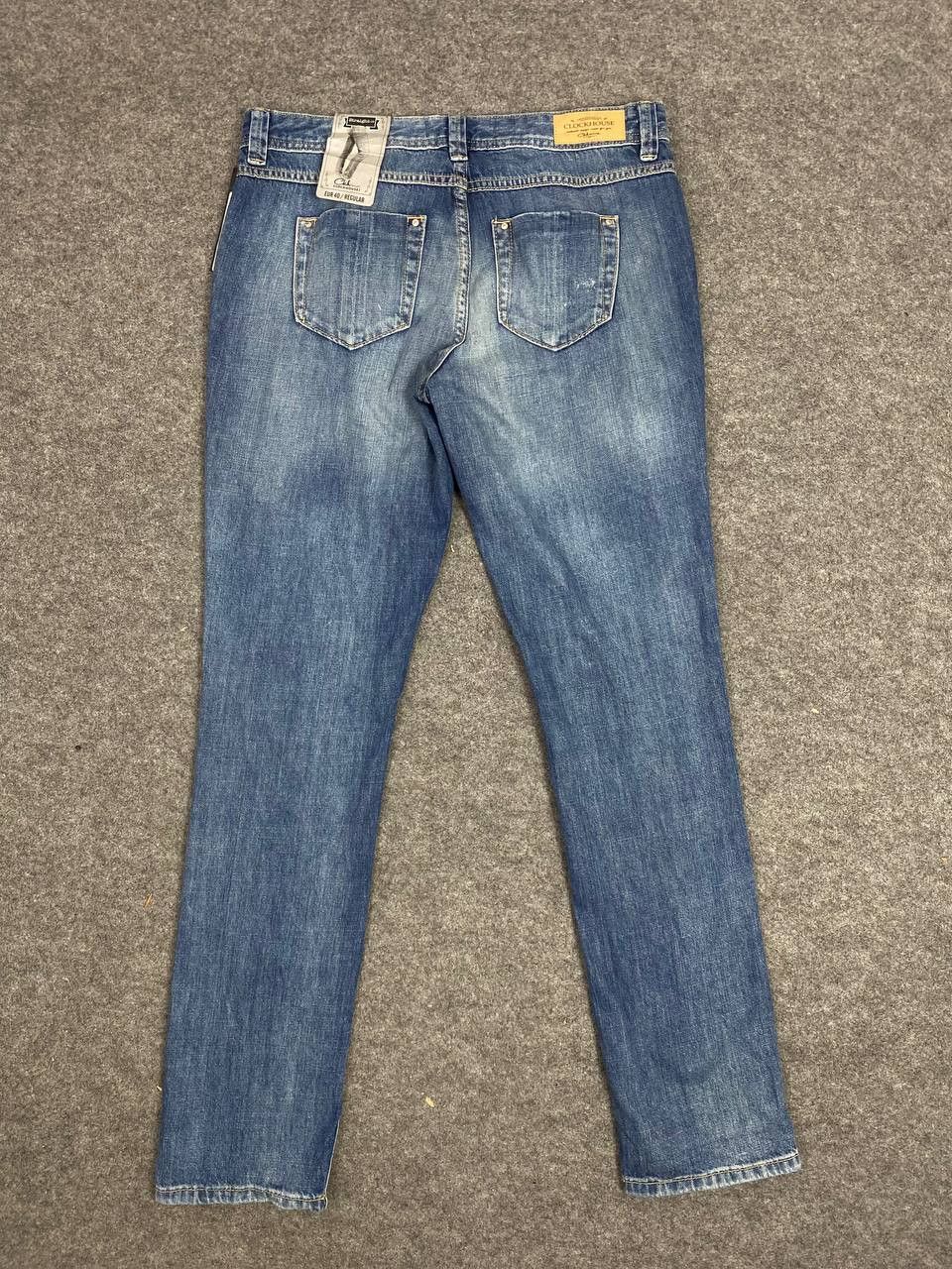 Other clockhouse denim straight cut distressed design Size 34" / US 12 / IT 48 - 2 Thumbnail