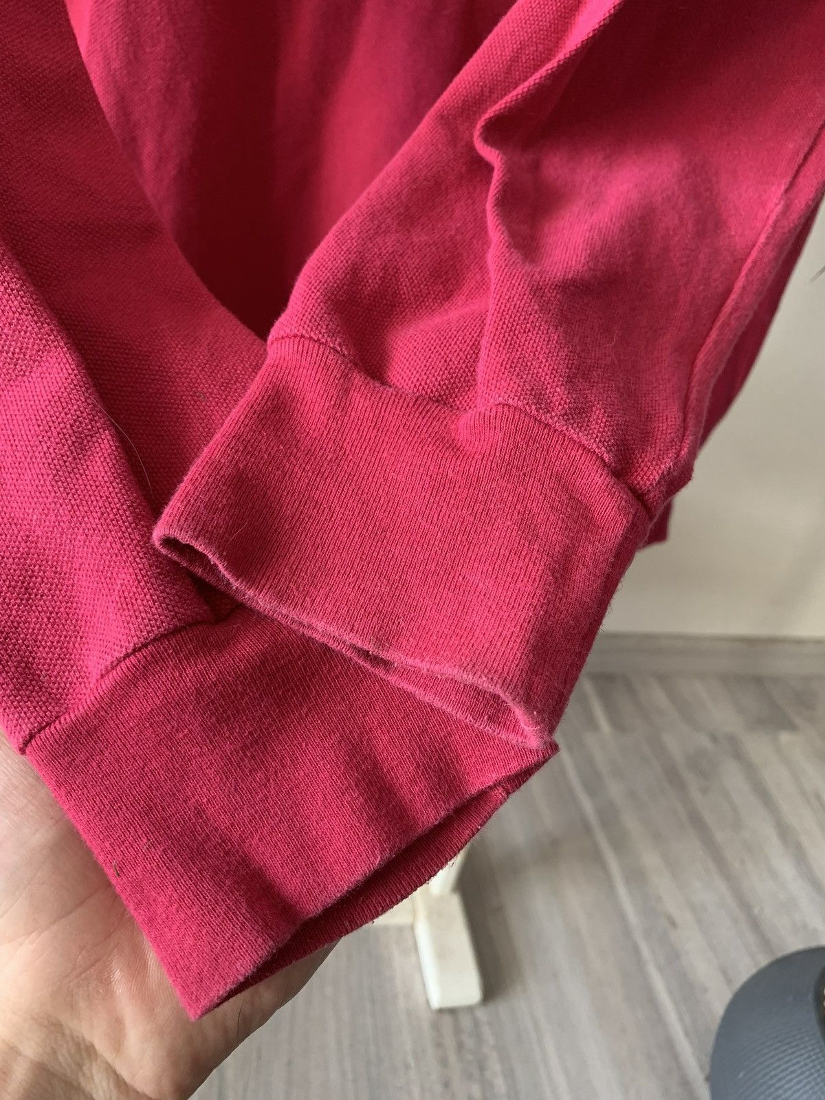 Polo Ralph Lauren Polo Ralph Lauren Faded Long Sleeve Rugby Vintage 90s RL Size US M / EU 48-50 / 2 - 2 Thumbnail