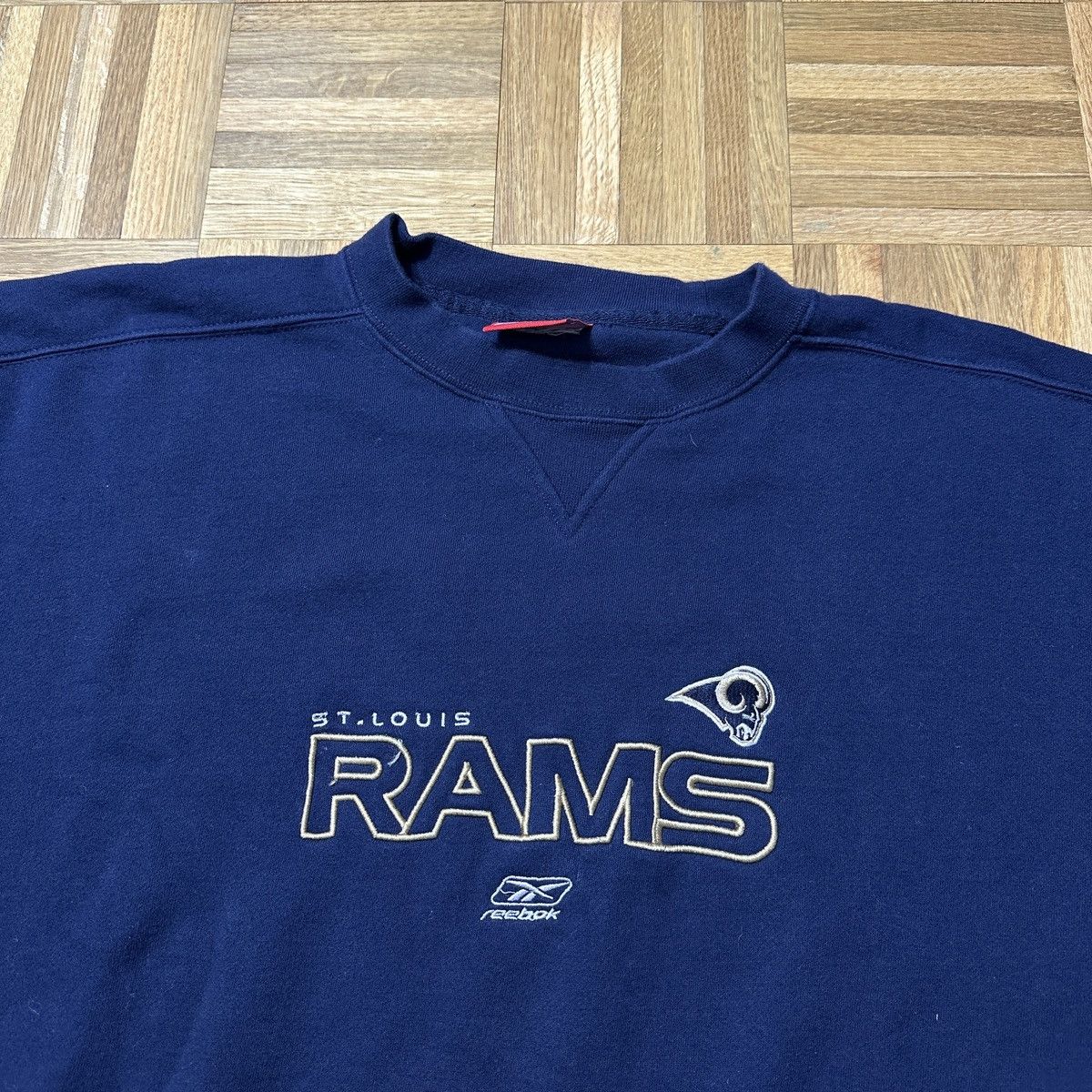 Reebok Vintage St Louis Rams sweatshirt Size US XXL / EU 58 / 5 - 3 Thumbnail