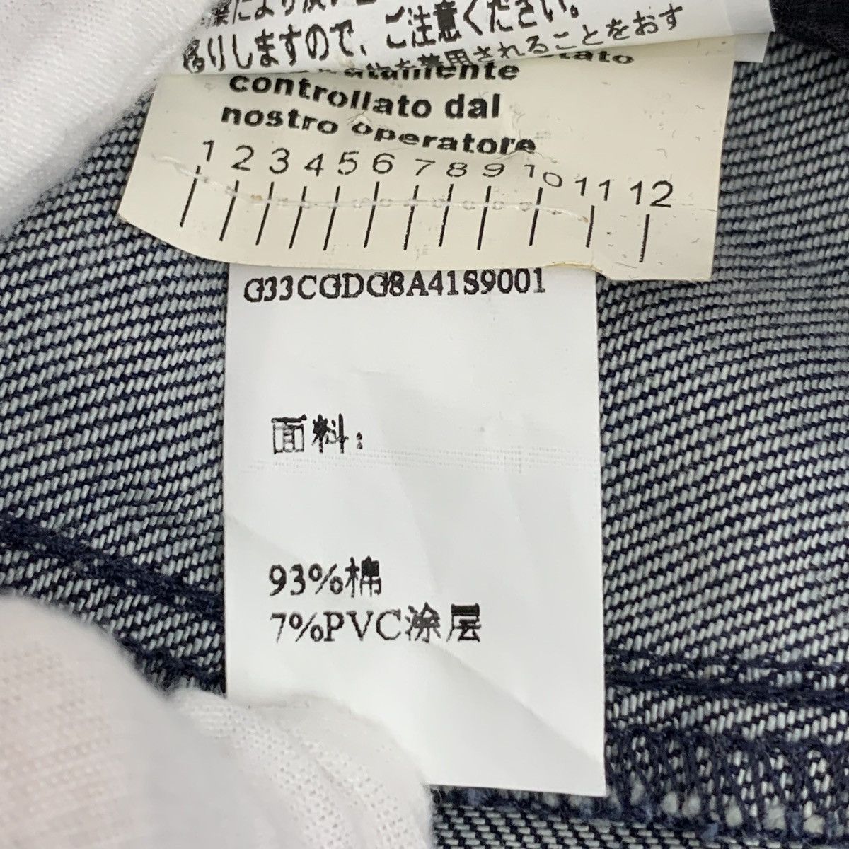 Dolce & Gabbana Dolce&Gabbana Dark Blue Cotton Casual Denim Pants K26WX Size US 32 / EU 48 - 9 Thumbnail