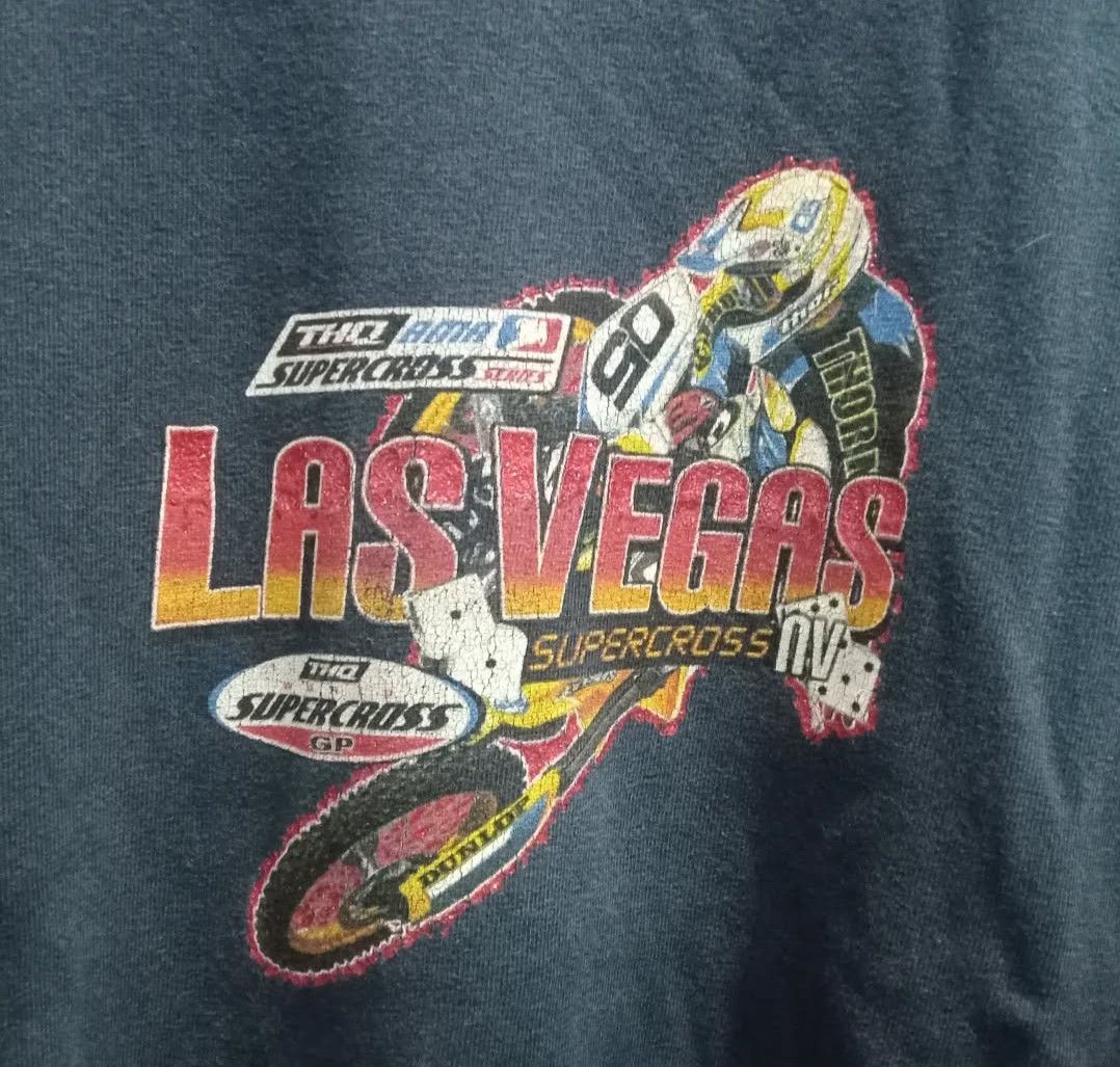 Vintage TSHIRT : LAS VEGAS SUPERCROSS 2005 Size US XL / EU 56 / 4 - 4 Thumbnail
