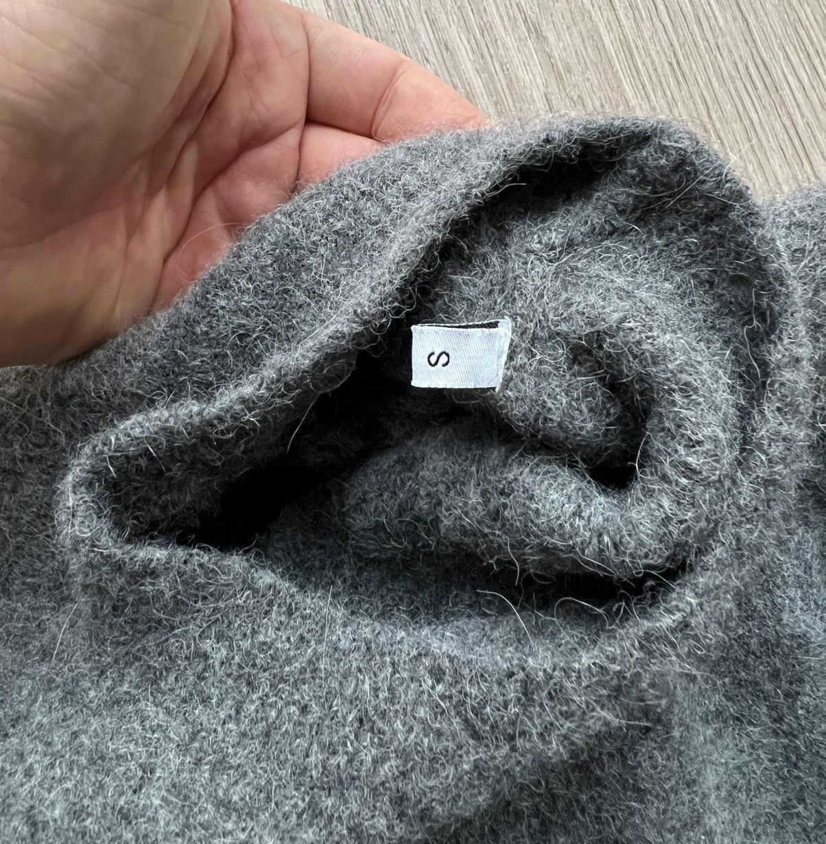 Barena × Barena Venezia Barena Venezia Wool Mohair Gray Sweater Size S / US 4 / IT 40 - 7 Thumbnail
