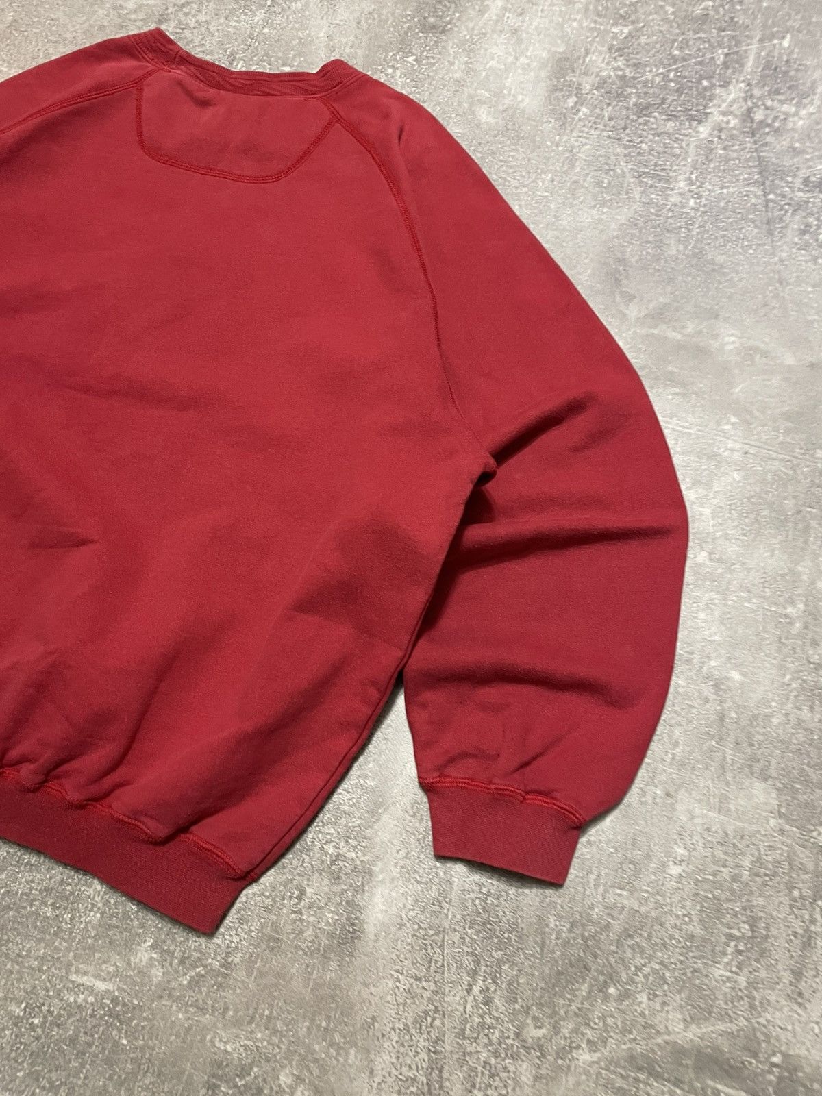 Adidas × Vintage Vintage Adidas Big Embroider Logo Boxy Baggy Sweatshirt 90s Size US L / EU 52-54 / 3 - 15 Thumbnail