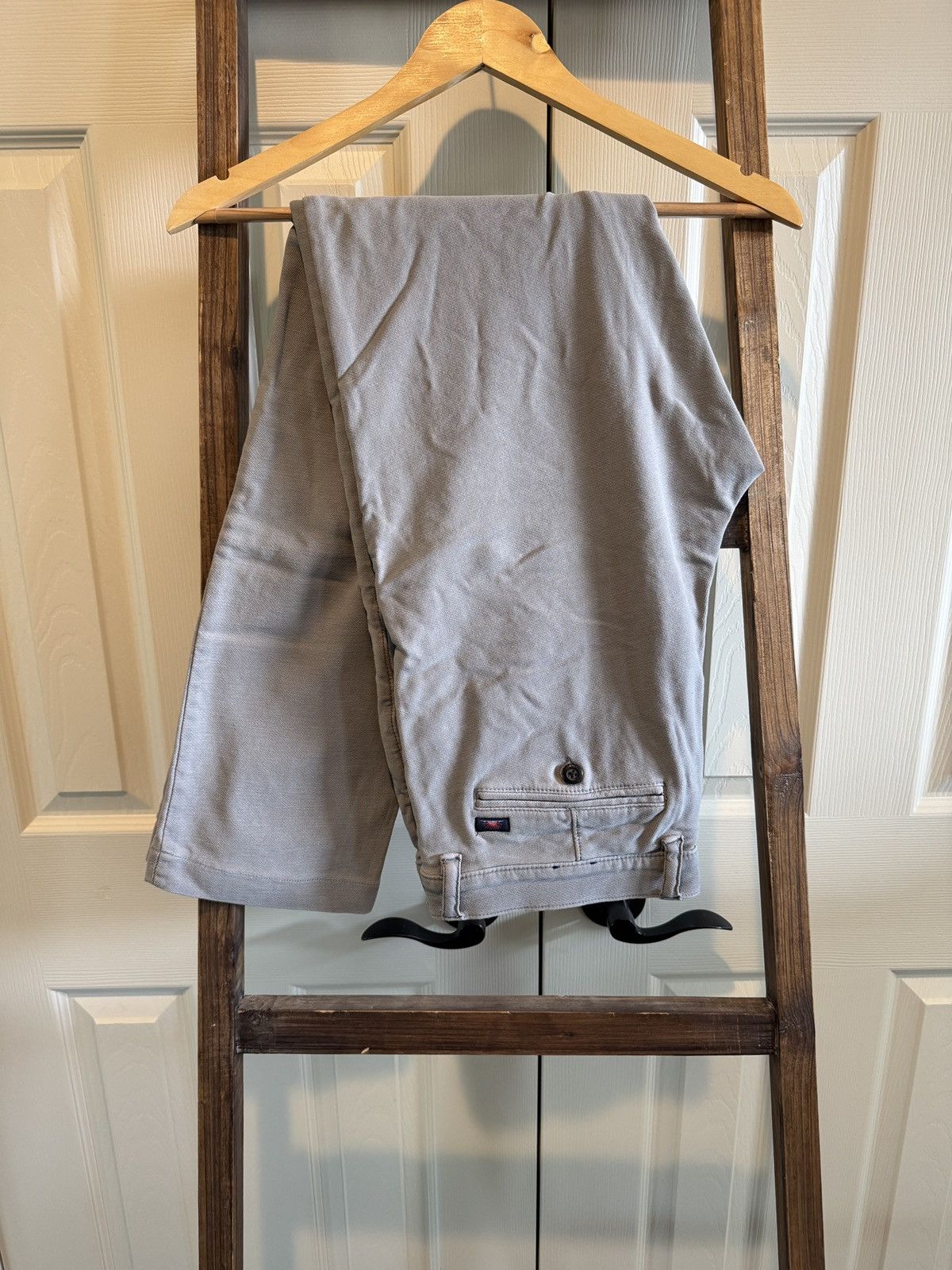 Faherty FAHERTY Stretch Terry Pants, Grey, 33 Size US 33 - 1 Thumbnail