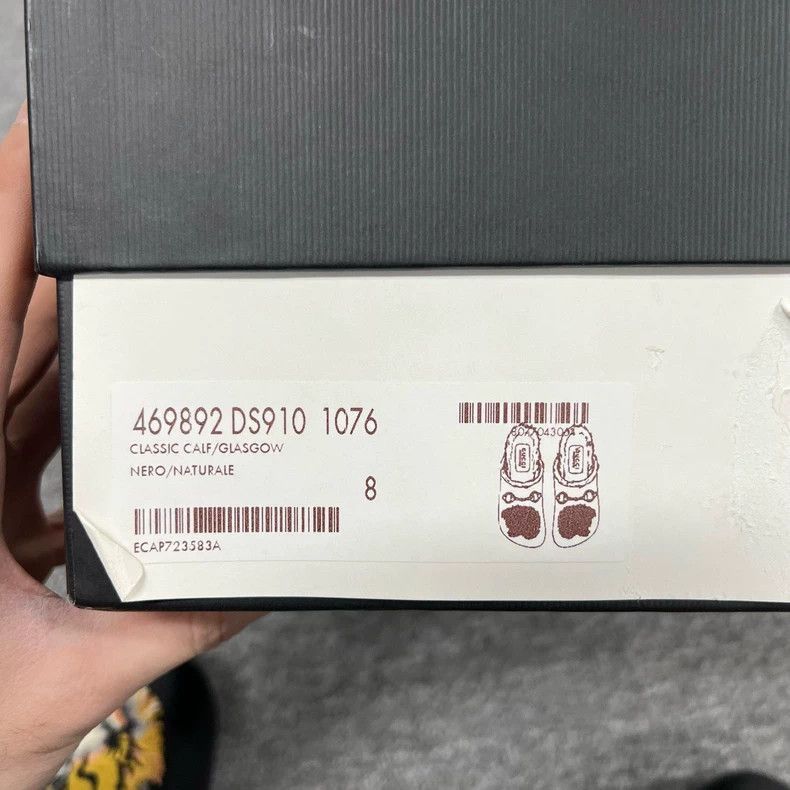 Gucci Gucci Tiger Embroidery Mule Slippers with Fur-2506 Size US 9.5 / IT 39.5 - 7 Thumbnail