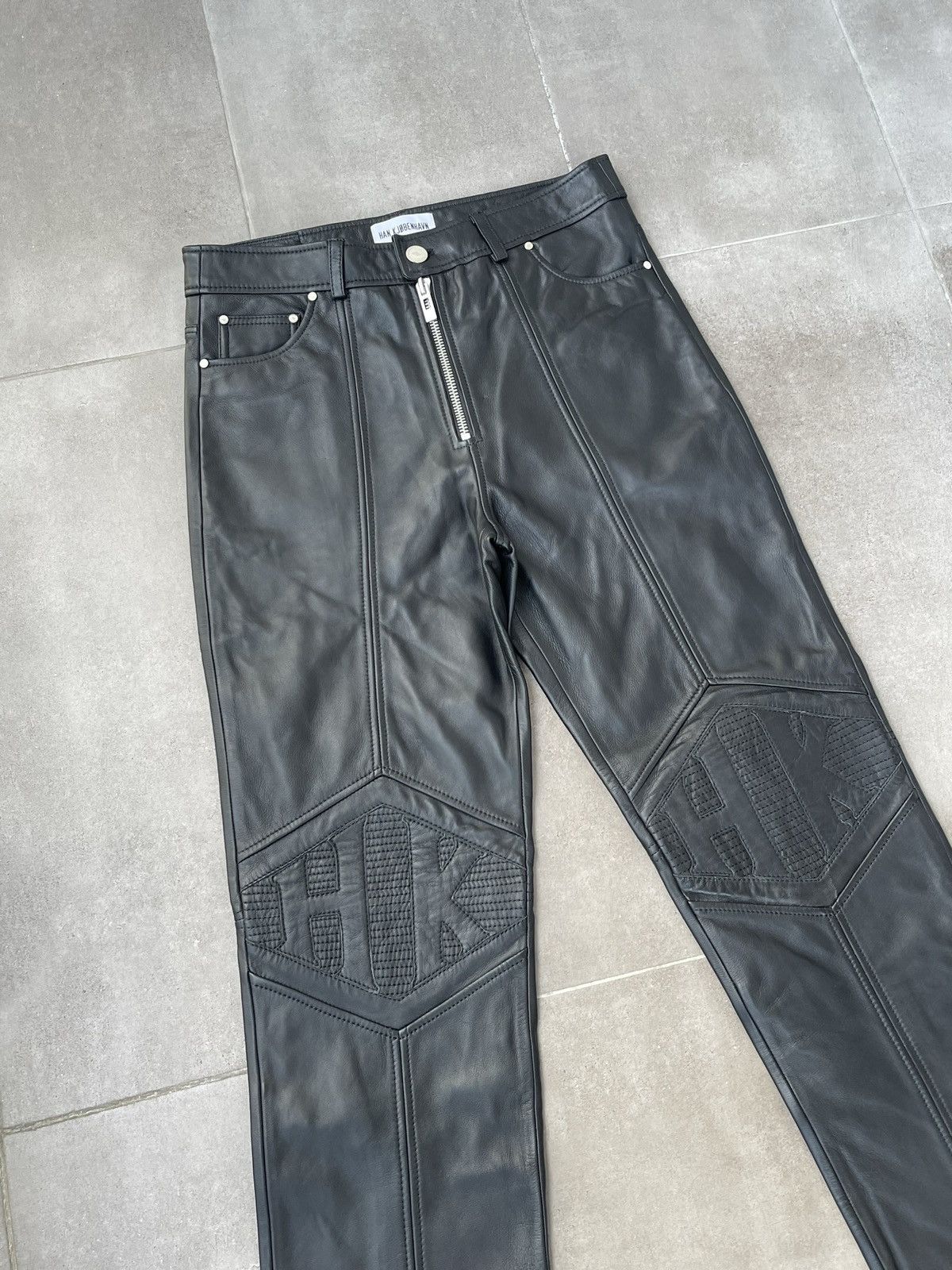 Maison Margiela !DS! SS23 Maison Margiela Numbers Grey Bonded Sweatpants Size 36" / US 14 / IT 50 - 2 Thumbnail