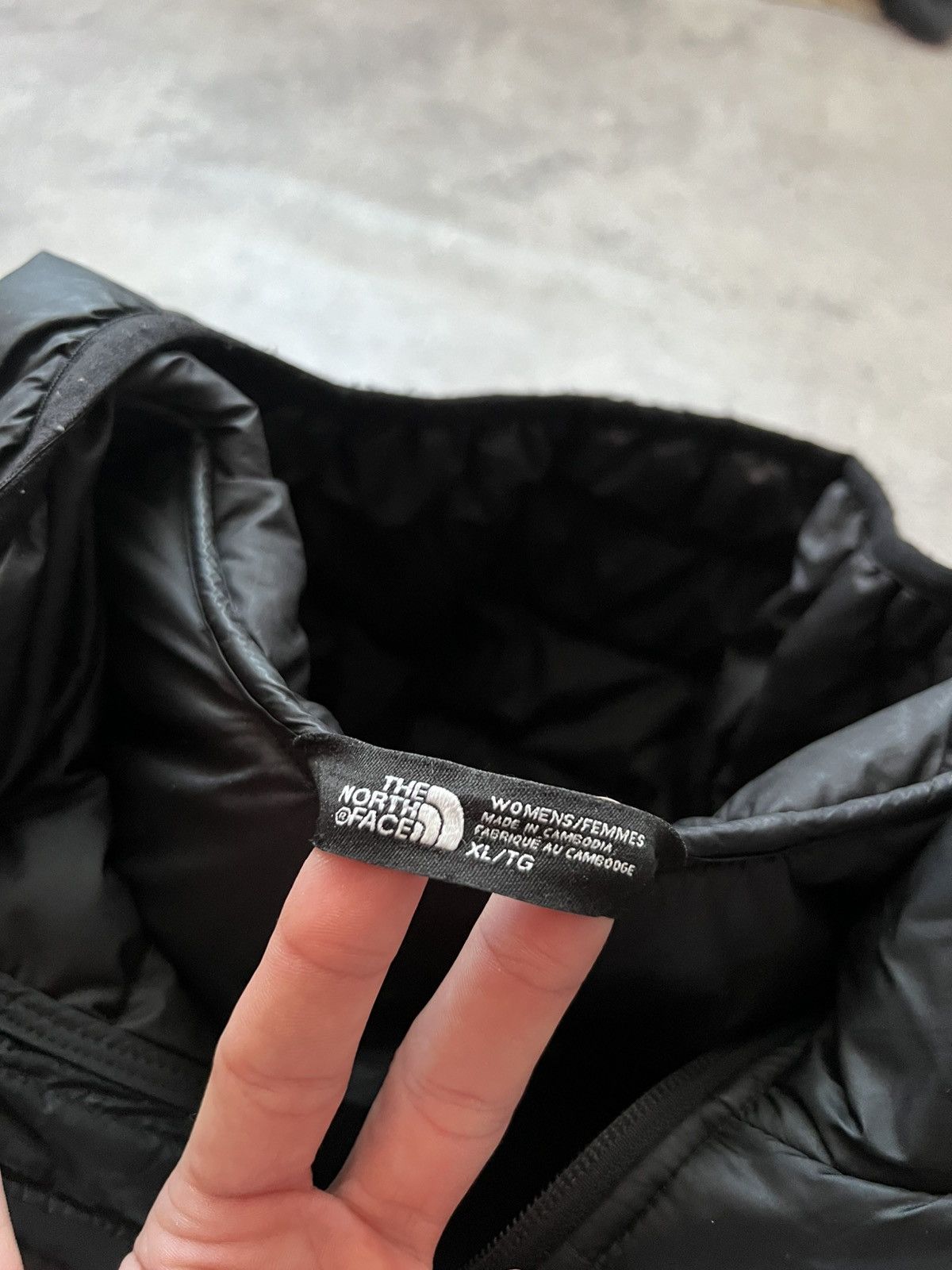 The North Face The North Face Jacket Womens Black Puffer Size XL / US 12-14 / IT 48-50 - 4 Thumbnail