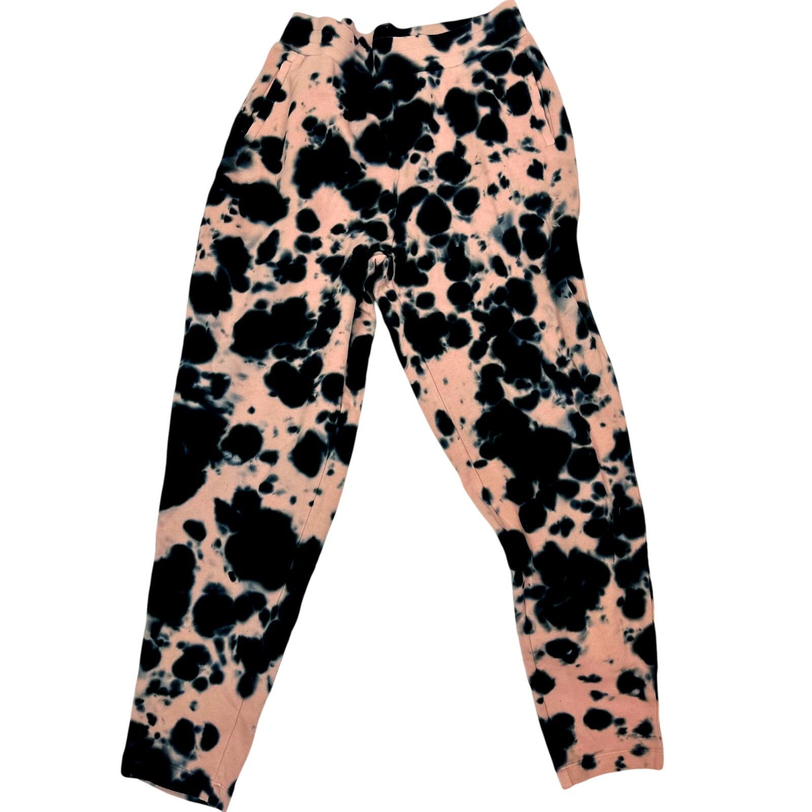 525 America 525 America French Terry Tie Dye Joggers Pink Black XL Size 32" / US 10 / IT 46 - 8 Thumbnail