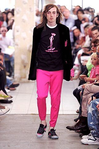Comme des Garcons Homme Plus CDG Homme Plus SS2005 Pink Panther Reverse Shirt Size US M / EU 48-50 / 2 - 10 Thumbnail