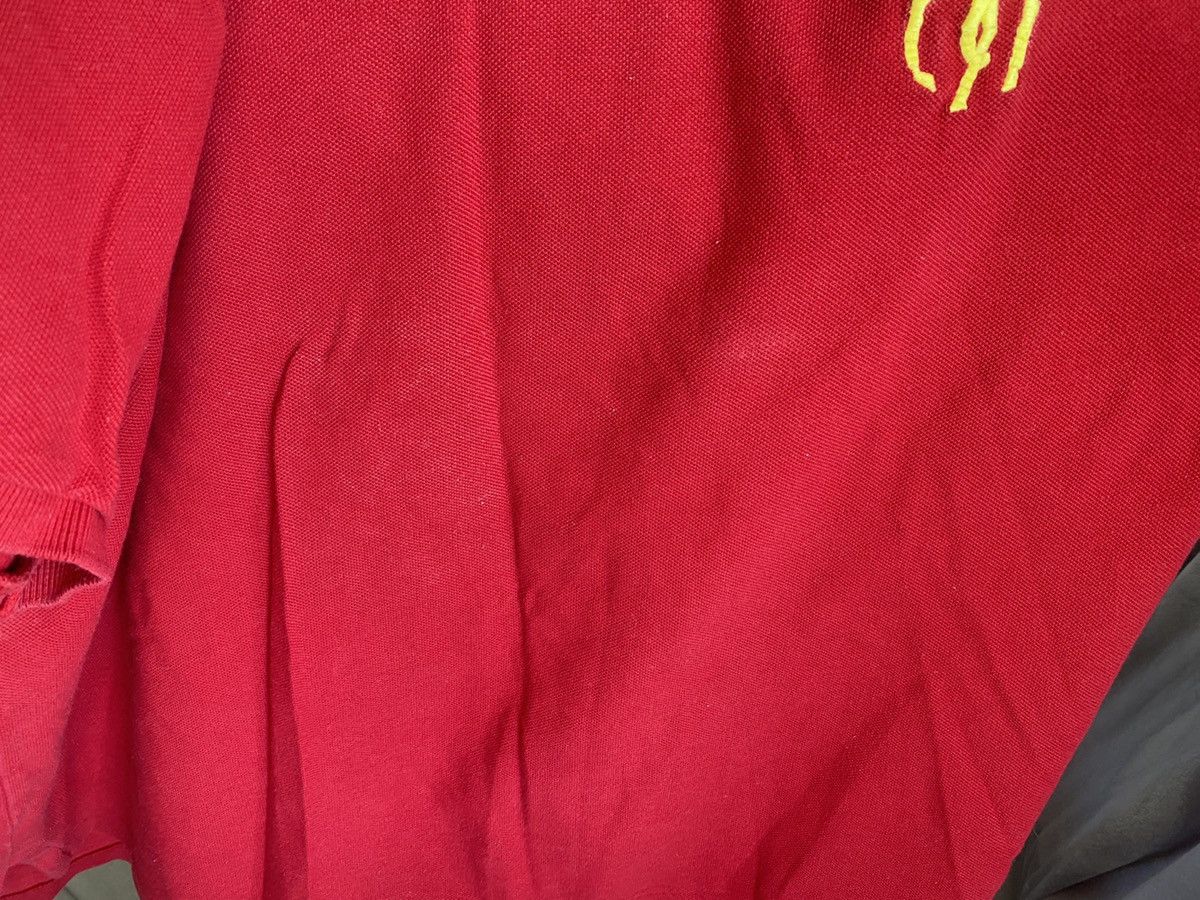 Ralph Lauren × Vintage Vintage big pony drip ralph lauren number on back polo shirt Size US XL / EU 56 / 4 - 14 Thumbnail