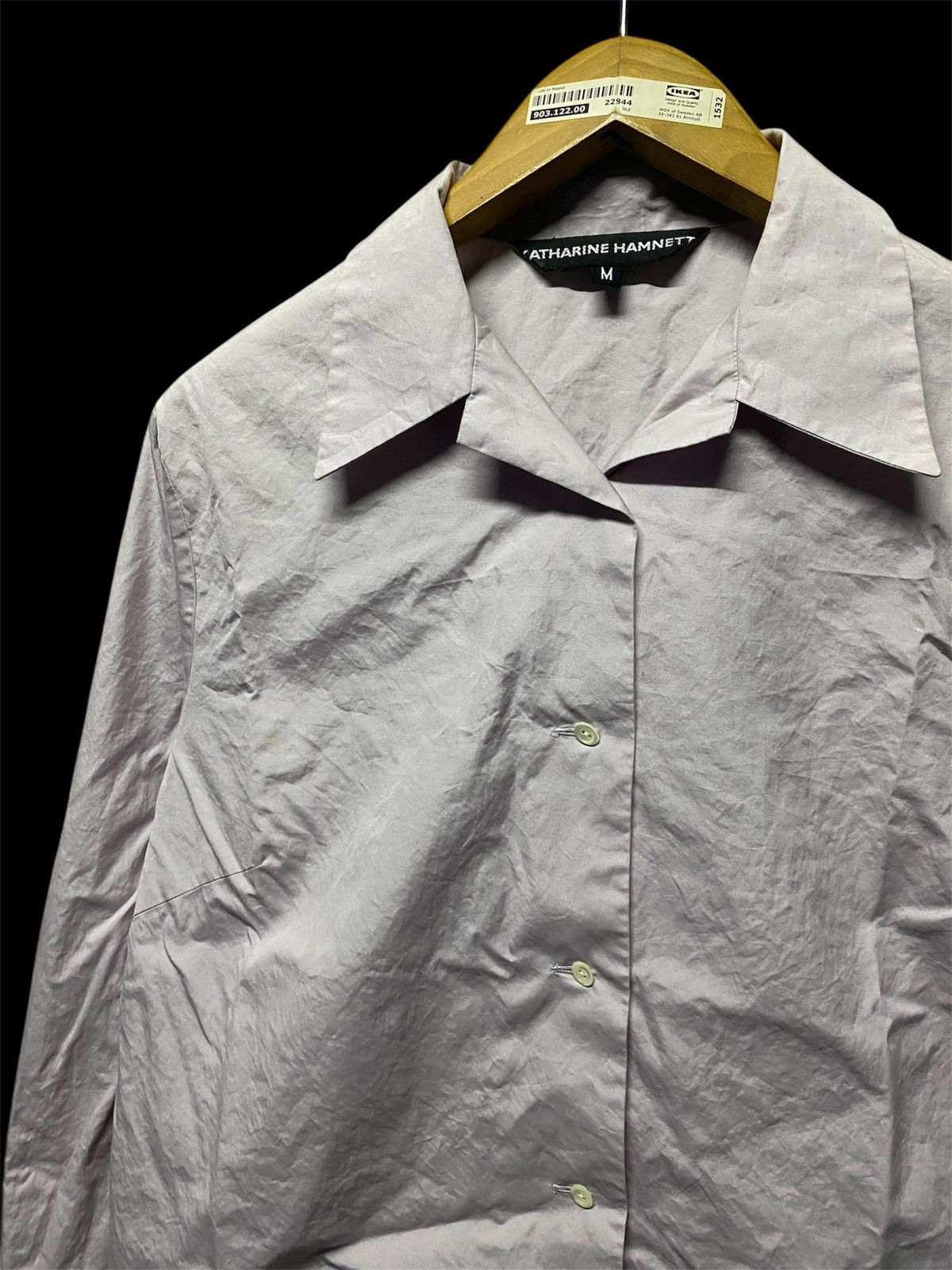 Katharine Hamnett Open Collar Shirts