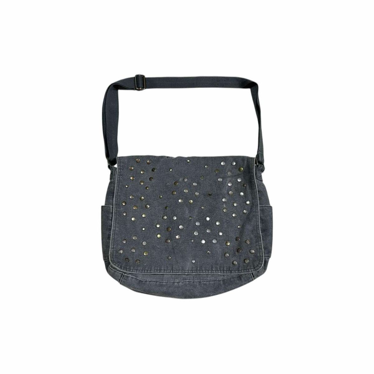 Diesel × Hysteric Glamour × Japanese Brand 🔥Sick Y2K Japanese Rivet Crossbody Bag Distressed Punk Size ONE SIZE - 1 Thumbnail