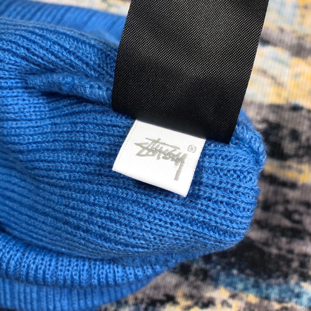 Stussy × Vintage Stussy Athletic Striped Cuff Beanie Size ONE SIZE - 5 Thumbnail