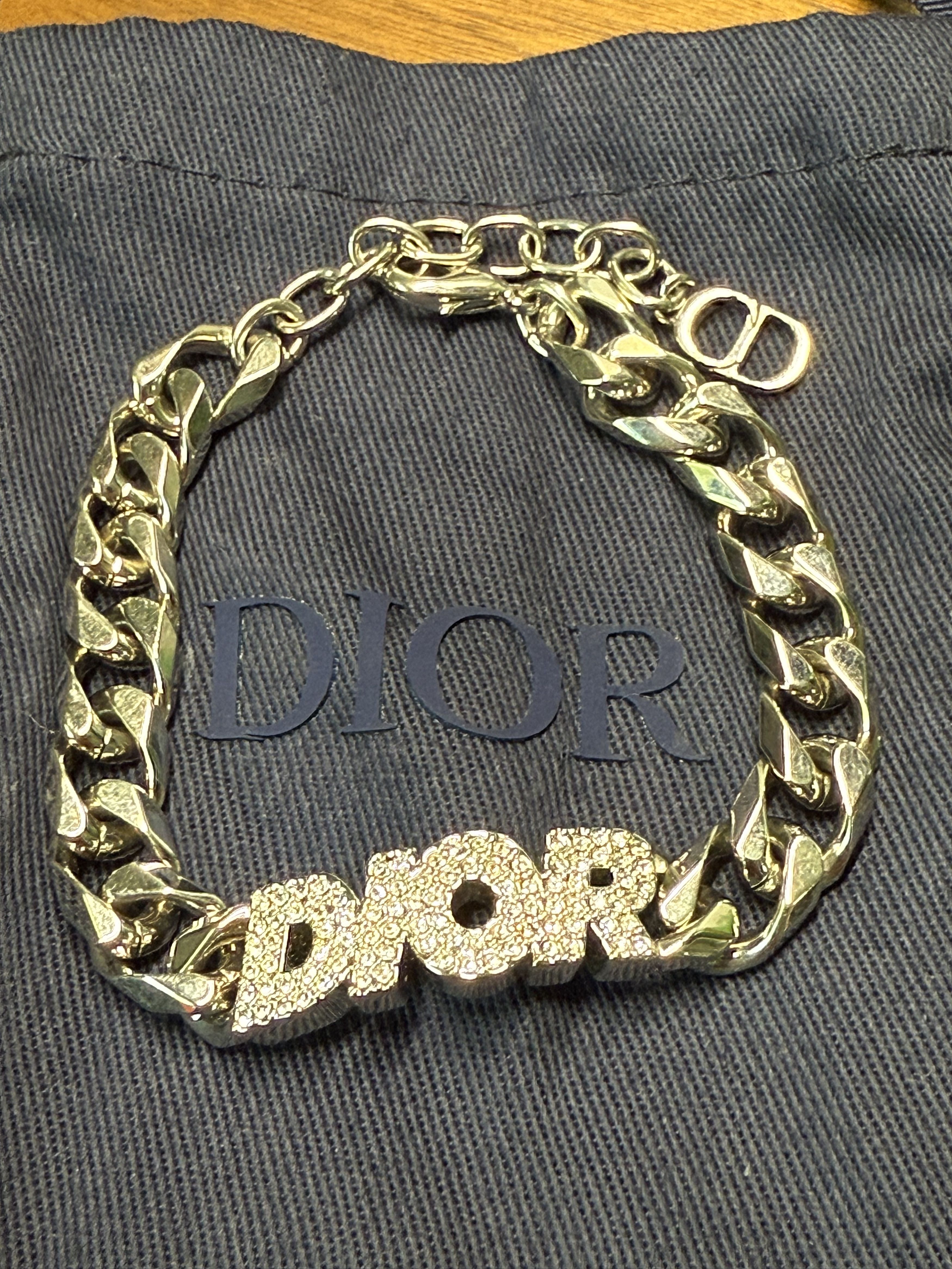 Dior Dior Italic Link Bracelet Size ONE SIZE - 2 Thumbnail