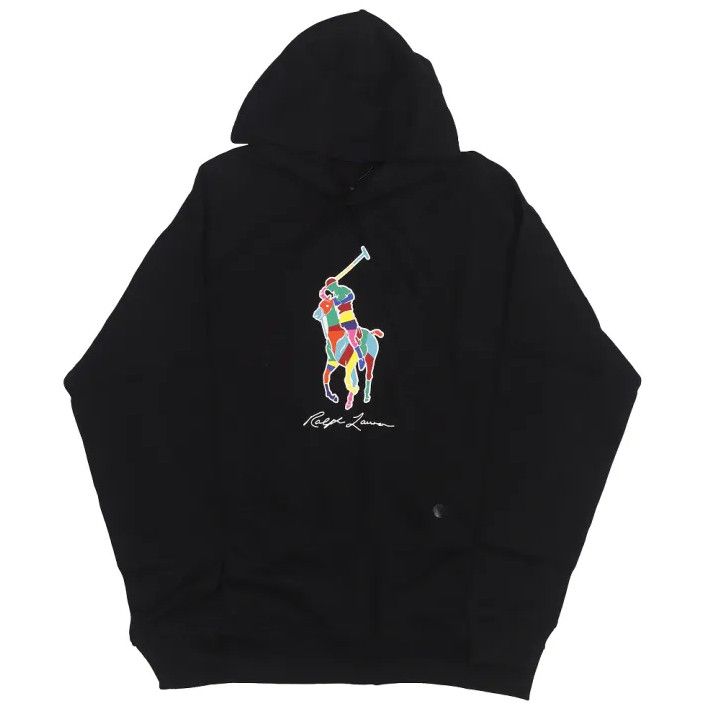 Polo Ralph Lauren Polo Ralph Lauren Printed Logo Hooded Sweatshirt Size US XL / EU 56 / 4 - 1 Thumbnail