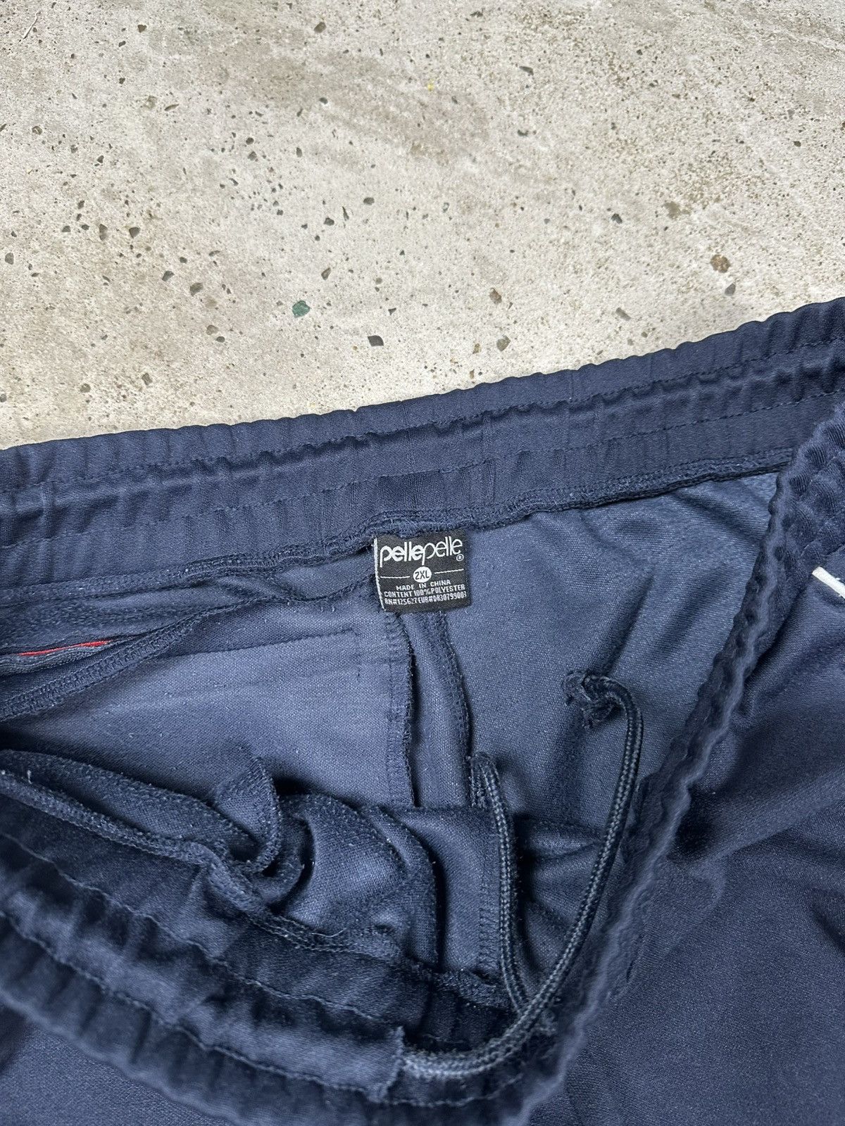 Pelle Pelle Vintage Y2K Pelle Pelle Sport Navy Track Pants Rap Hip Hop Size US 36 / EU 52 - 8 Thumbnail