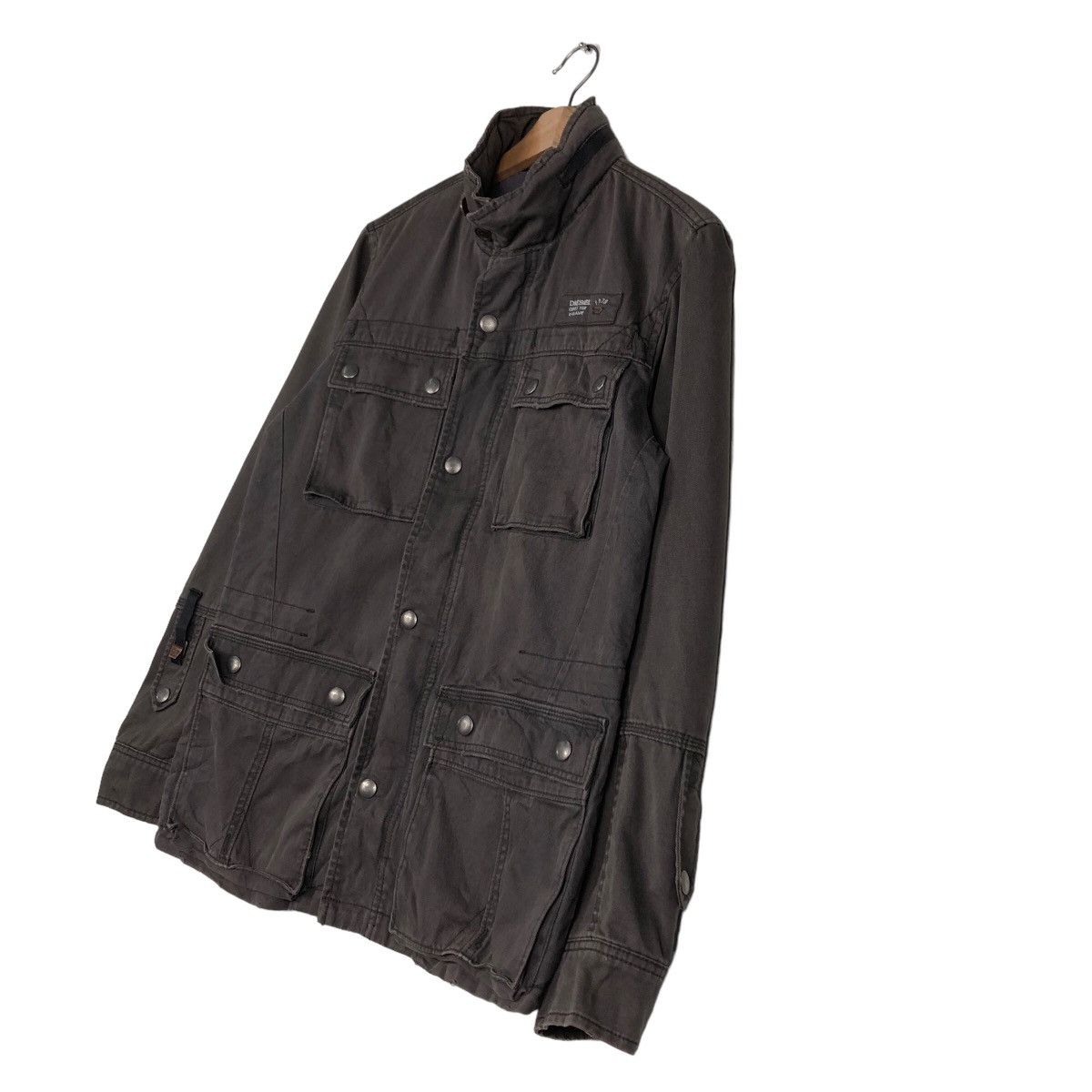 Diesel 🔥Vintage Biker Jacket Utility Multi Pocket Diesel Size US S / EU 44-46 / 1 - 2 Thumbnail