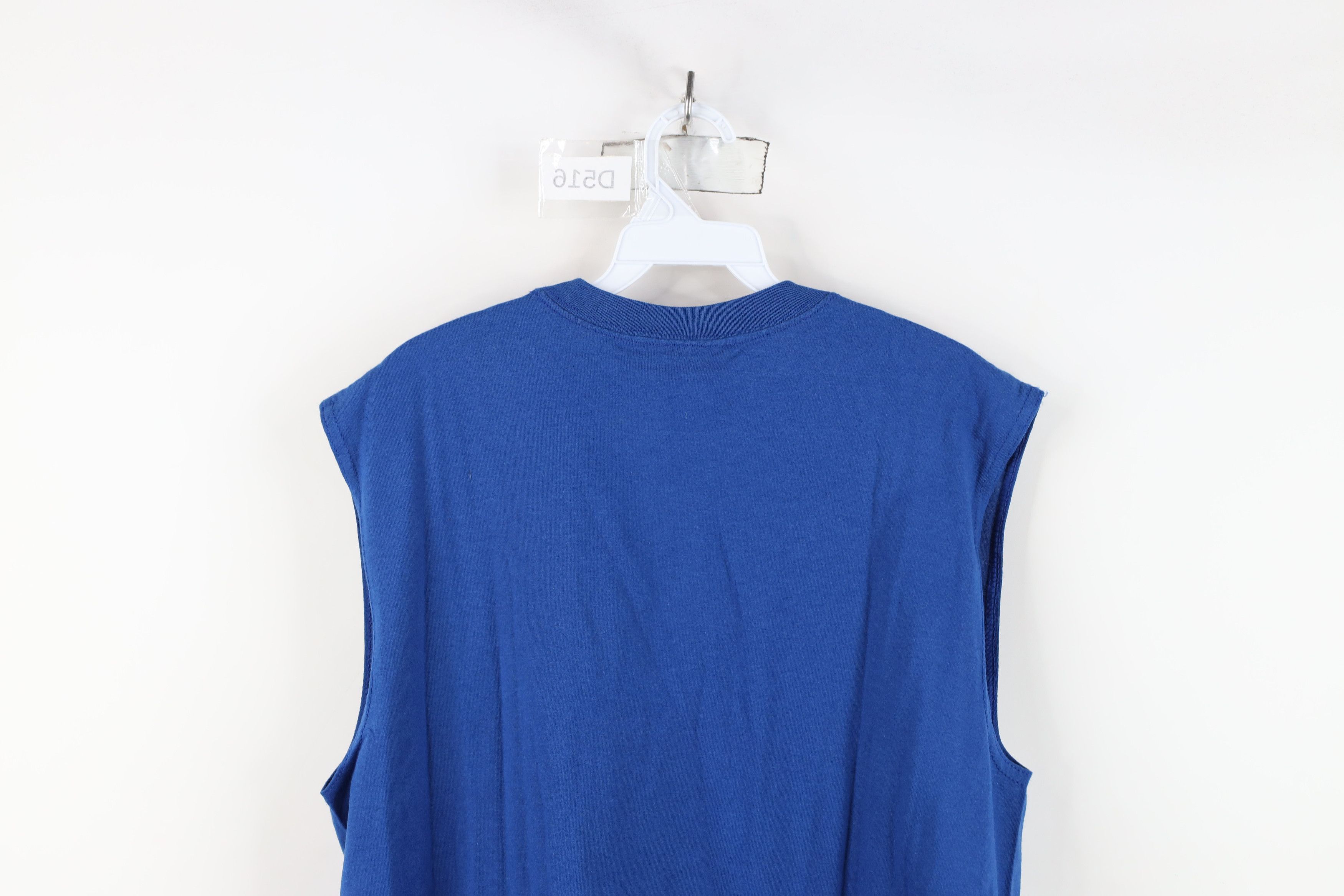 Nike × Vintage Deadstock Vintage 90s Nike Center Swoosh Basketball T-Shirt Size US S / EU 44-46 / 1 - 9 Thumbnail