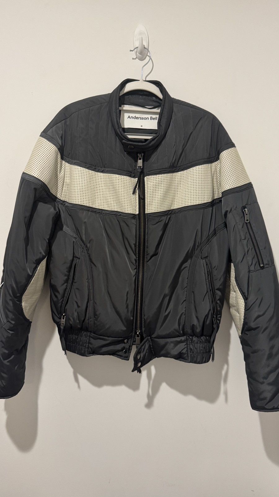Andersson Bell Andersson Bell Gray Motorcycle bomber Size US M / EU 48-50 / 2 - 1 Thumbnail