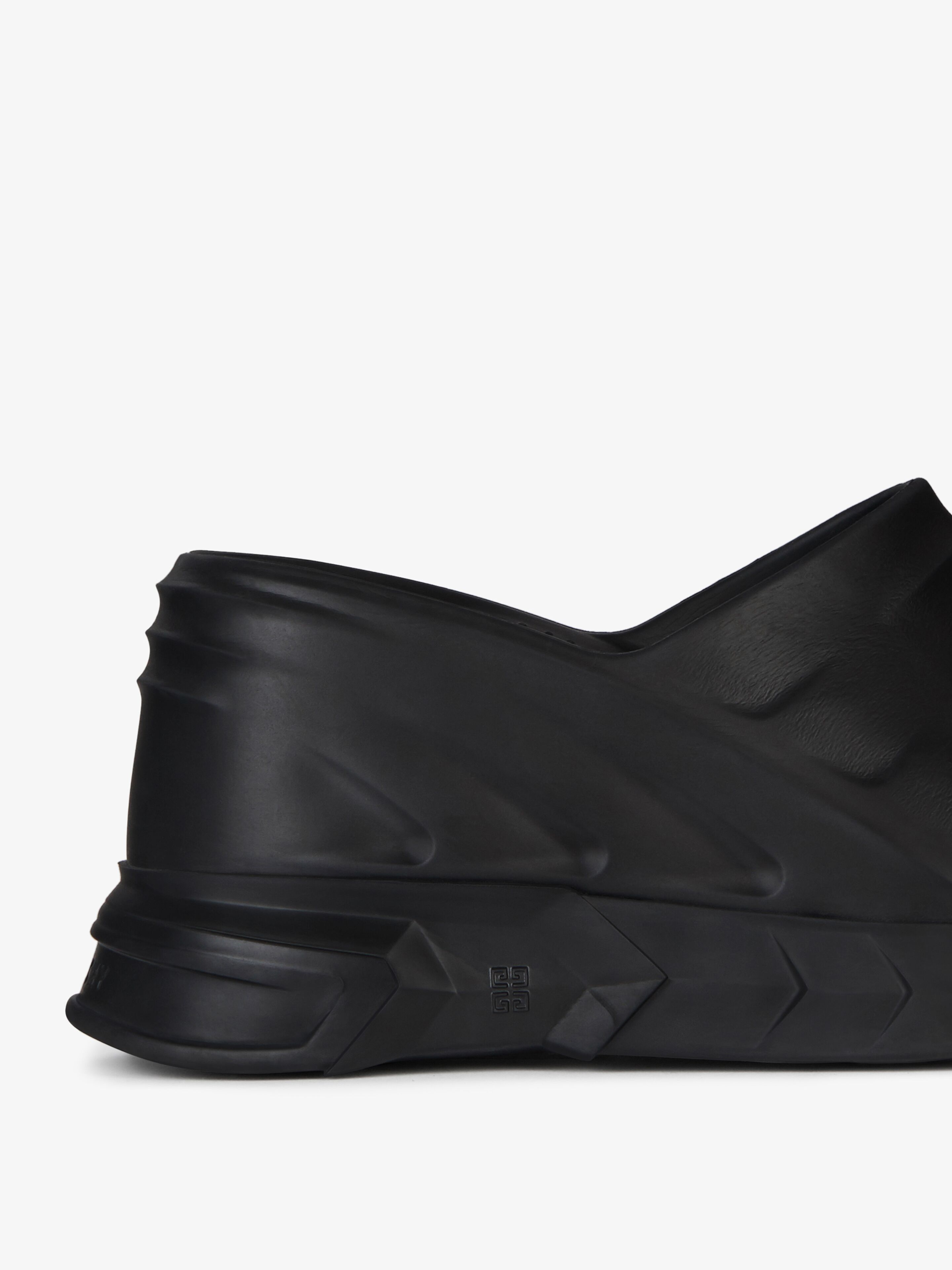 Givenchy oc11z0825 Marshmallow Wedge Sandals In Rubber in Black Size US 10 / IT 40 - 6 Thumbnail