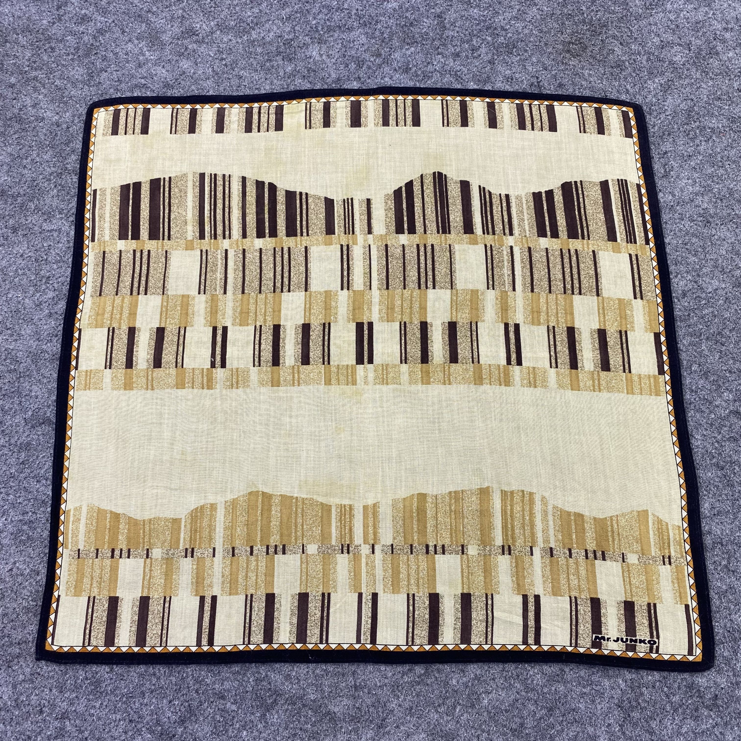Japanese Brand Mr. Junko Handkerchief / Bandana / Neckerchief-B1464 Size ONE SIZE - 3 Thumbnail