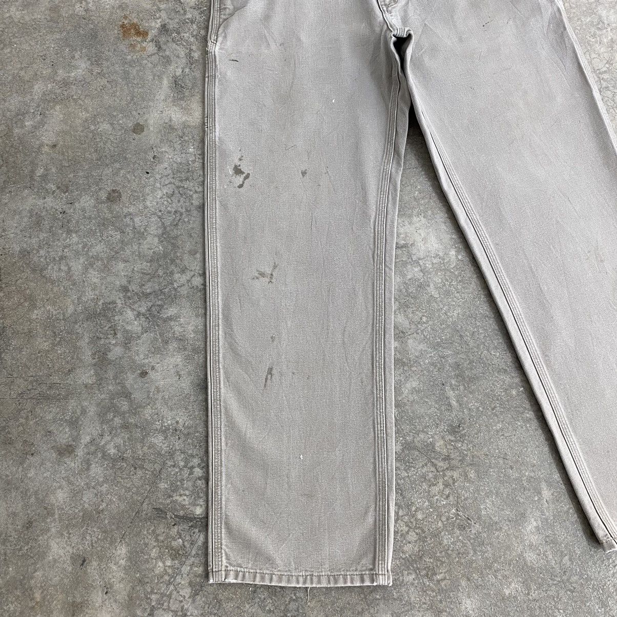 Carhartt × Vintage Vintage Carhartt Desert Grey Carpenter Workwear Pants Size US 35 - 7 Thumbnail