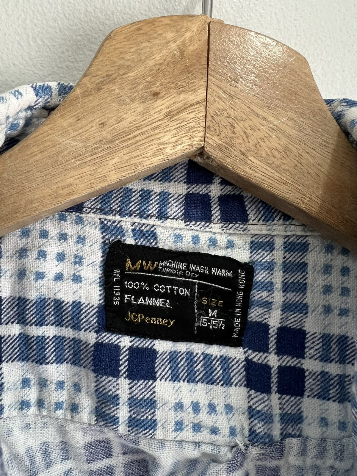 JCPenney Vintage Jc Penney Plaid Flannel Shirt button uo Size US M / EU 48-50 / 2 - 5 Thumbnail