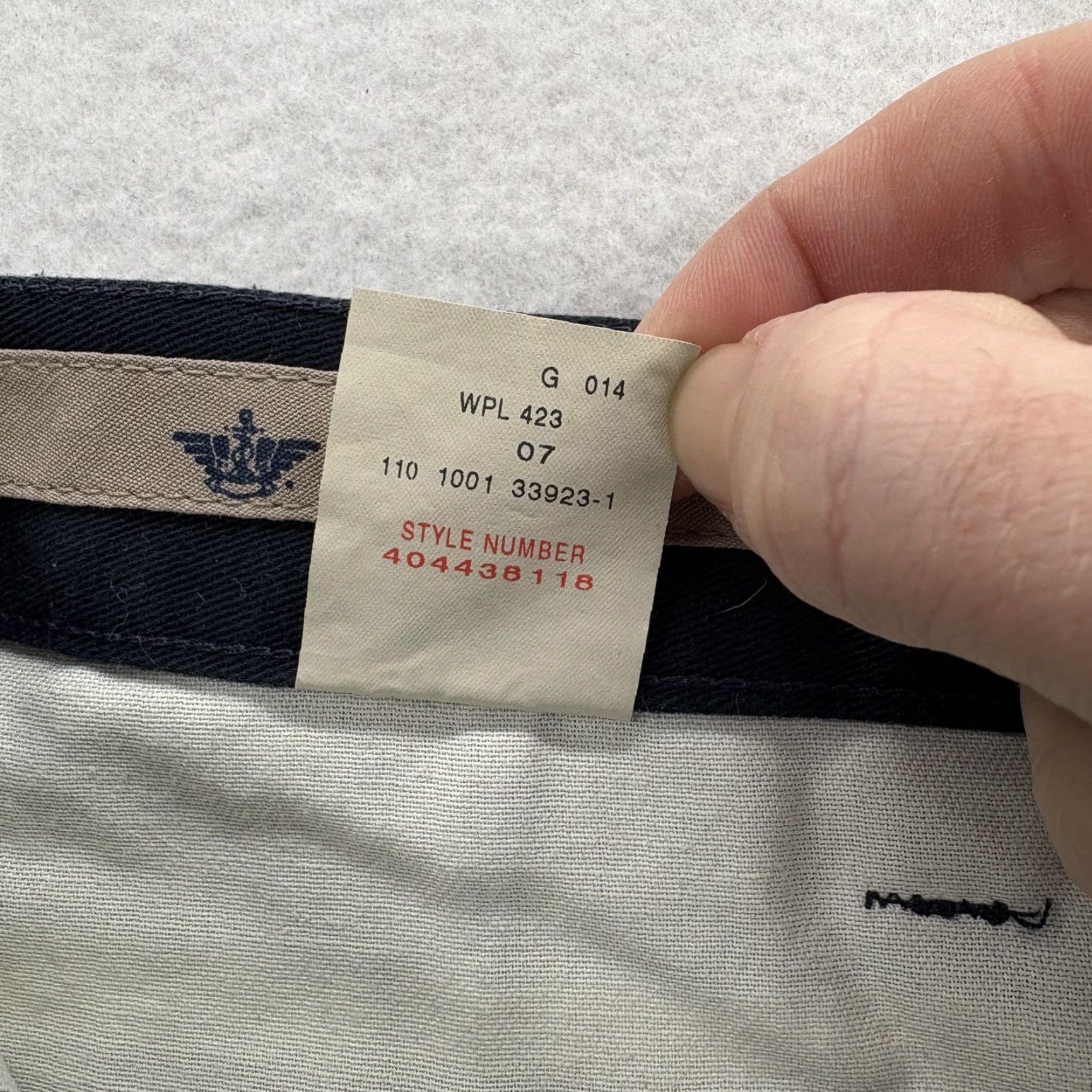 Dockers VINTAGE Dockers Classic Khakis Pants Mens 40x32 Navy No Wrinkle Twill Pleated Chino VTG Size US 40 / EU 56 - 6 Thumbnail