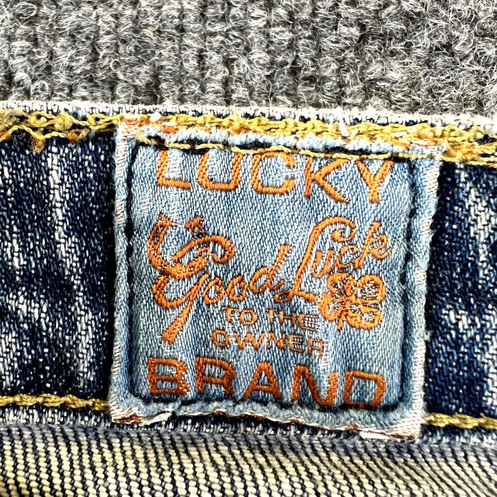 Lucky Brand Lucky Brand Sundown Straight Jeans Women's Blue 4/27 Denim Cotton Retro 90s Vintage Size 27" / US 4 / IT 40 - 7 Thumbnail