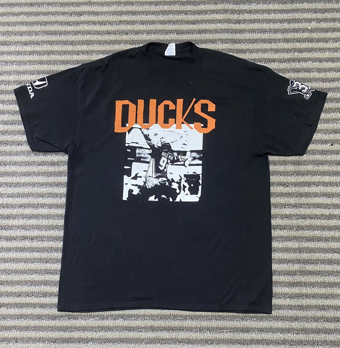 Ccm × NHL Anaheim Duck Black T-shirt Size US L / EU 52-54 / 3 - 1 Thumbnail