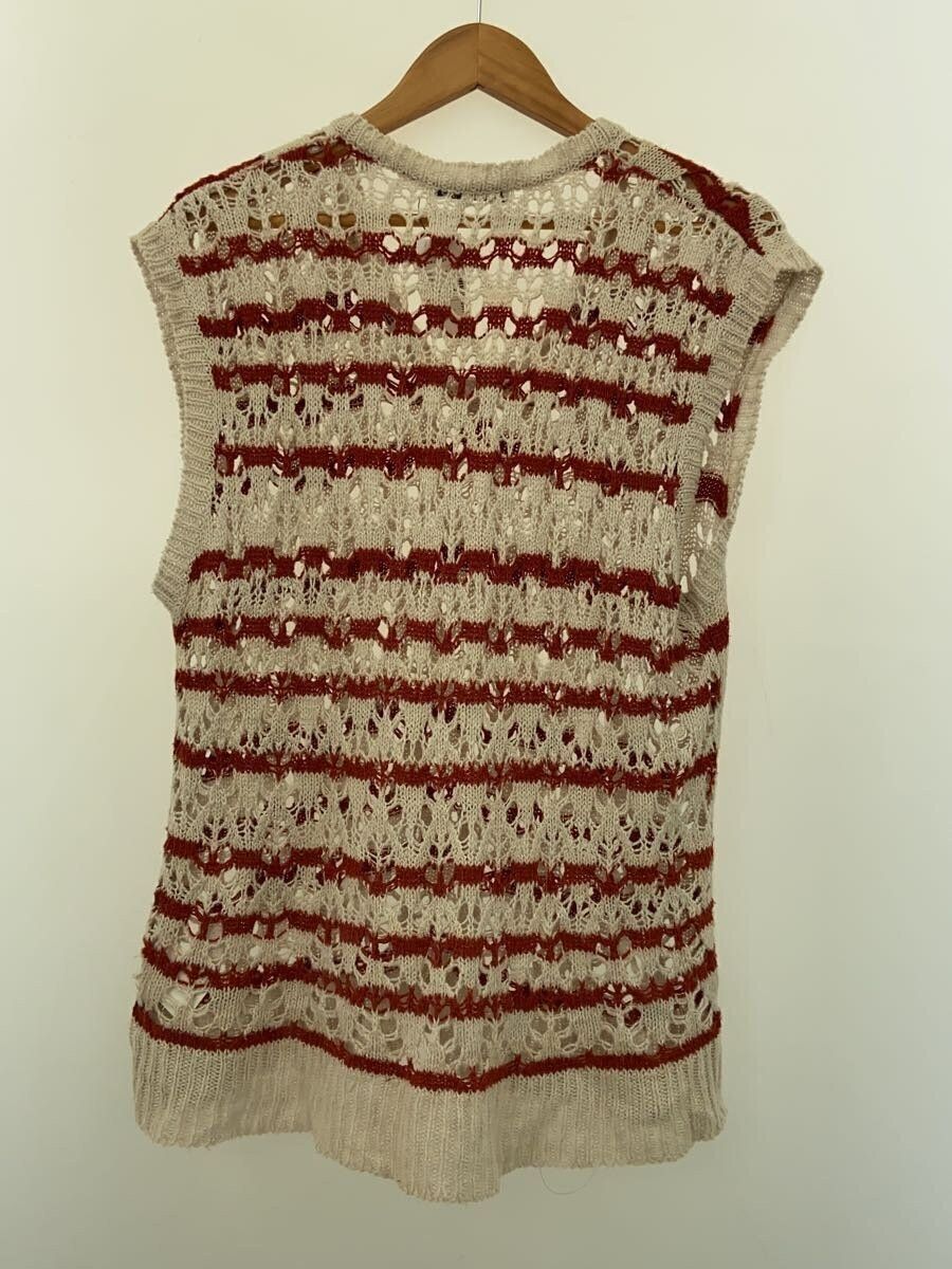 Our Legacy Open Stitch Striped Knit Sweater Vest Size US M / EU 48-50 / 2 - 2 Thumbnail