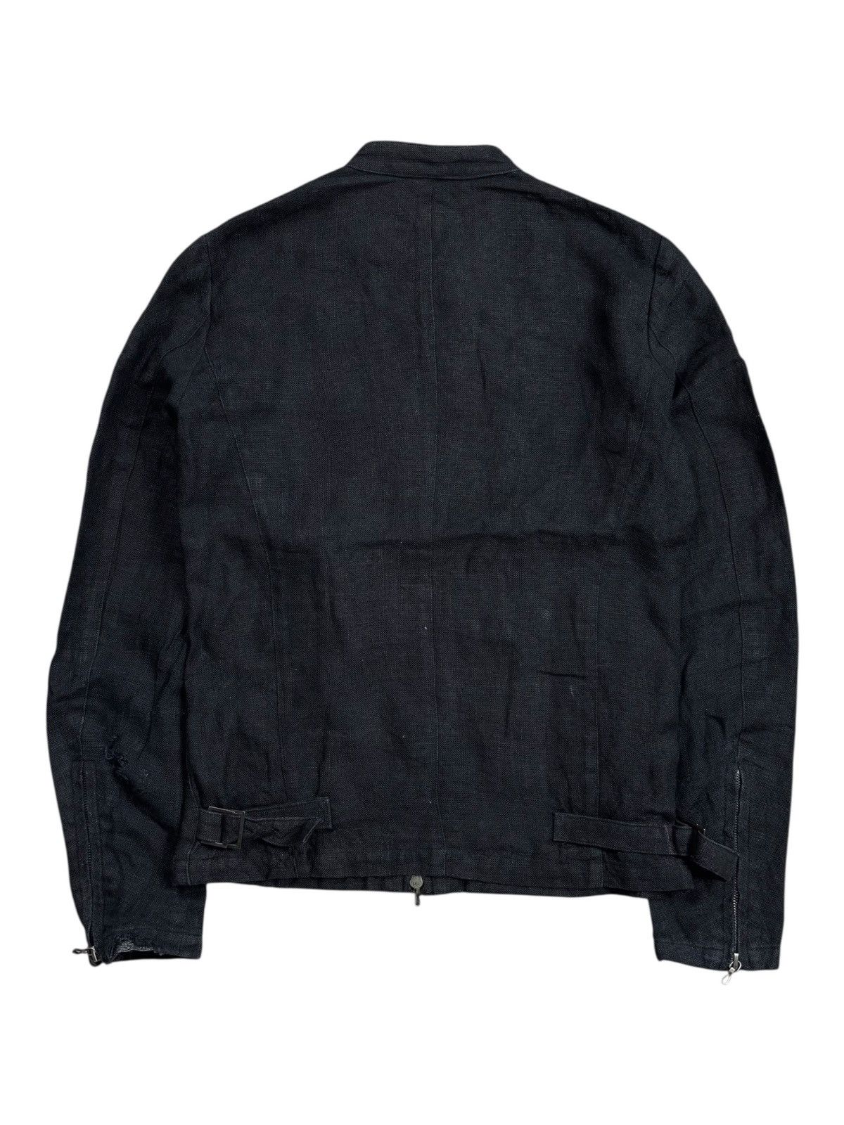 Kazuyuki Kumagai Attachment Archive Kayuzuki Kumagai - Riri Zips Canvas Rider Jacket Size US M / EU 48-50 / 2 - 3 Thumbnail