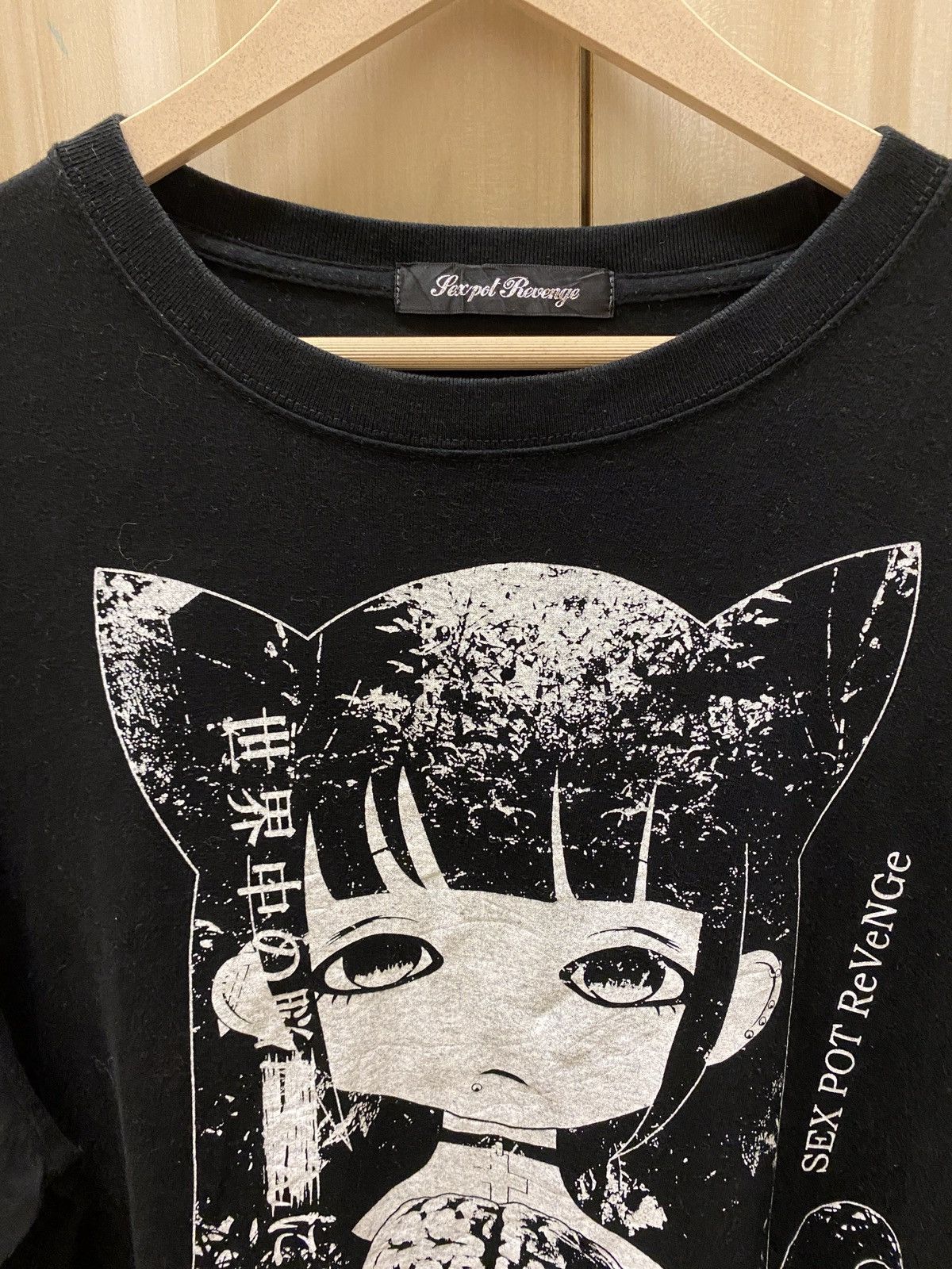 Sex Pot Revenge Goth Punk Long Sleve Ts