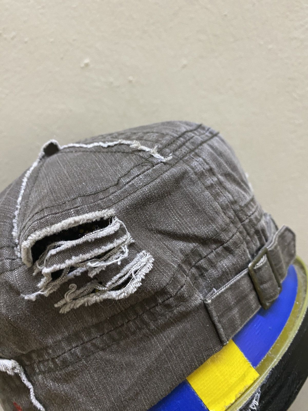 Vintage Vintage Y2k La Ropa Faded Distressed Cap Size ONE SIZE - 4 Thumbnail