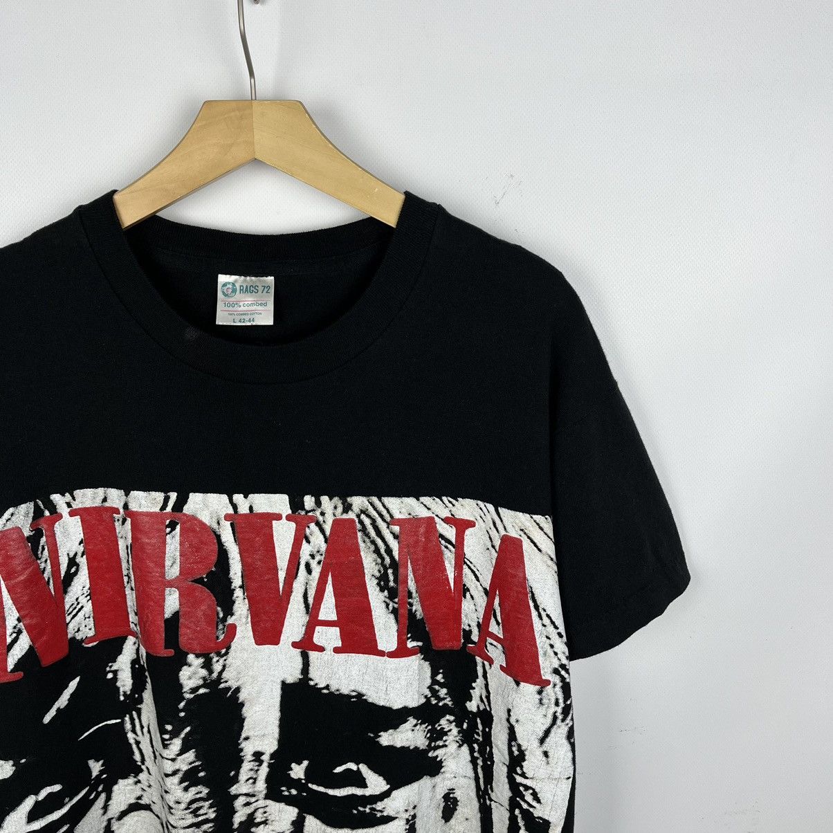 Band Tees Vintage Nirvana In Utero rare All Over Print rock tee 90’s Size US M / EU 48-50 / 2 - 3 Thumbnail