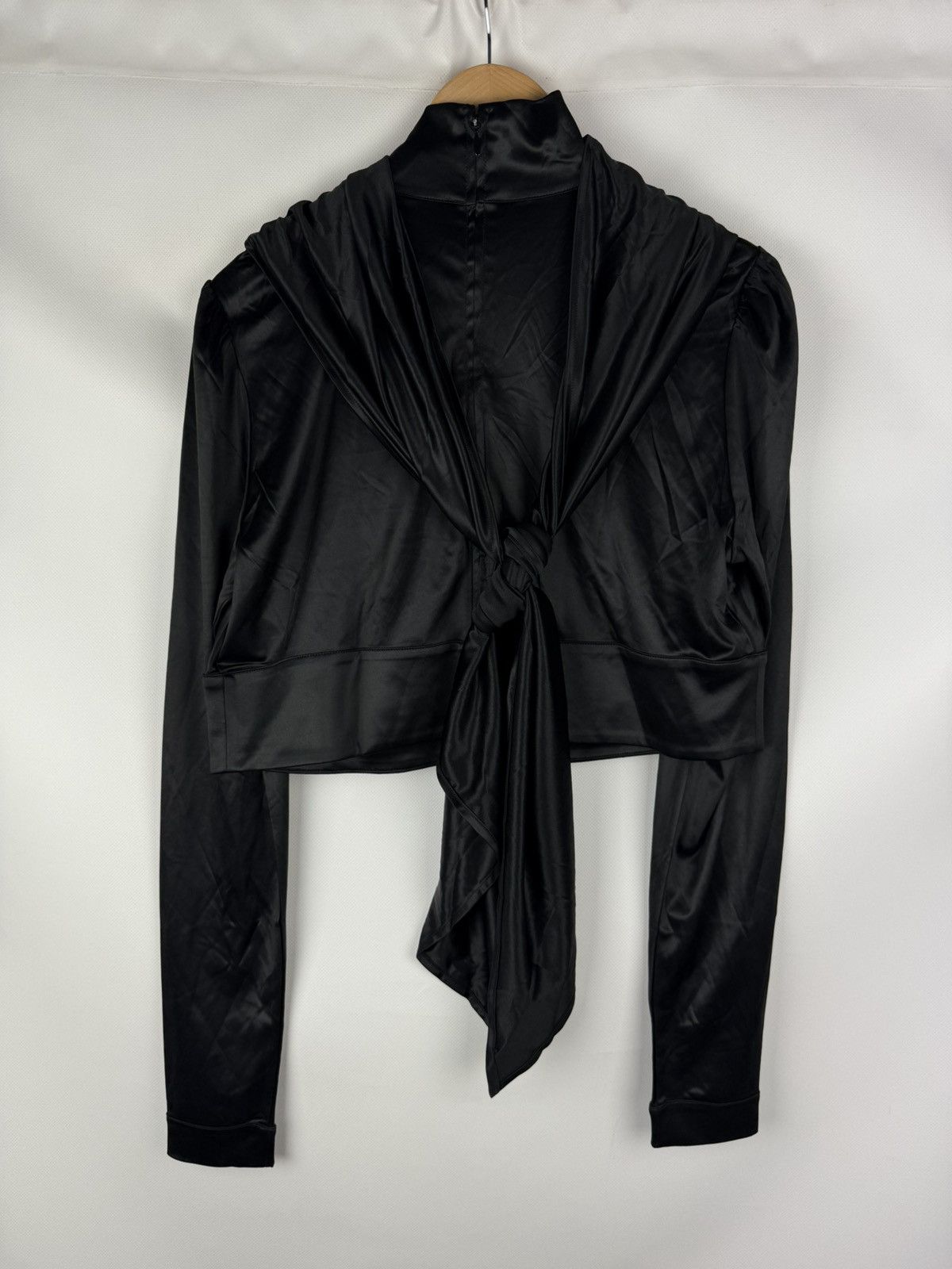 Paco Rabanne Paco Rabanne H&M Ladies Long Sleeve Buckle Top Blouse Tunic Size XXL / US 16-18 / IT 52-54 - 10 Thumbnail