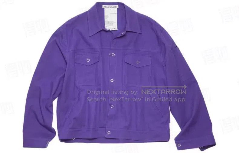 Acne Studios Acne Studios Single Breasted Solid Color Collar Loose Long Size US XS / EU 42 / 0 - 1 Thumbnail