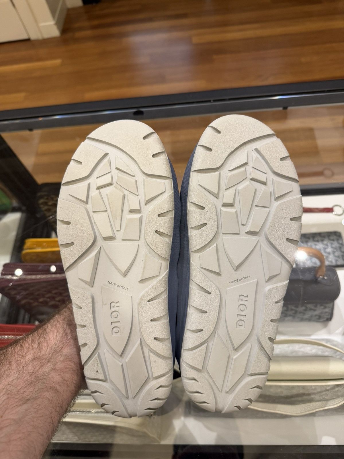 Dior Dior Oblique Quilted Slip On - Blue/Grey Size US 8 / EU 41 - 8 Thumbnail