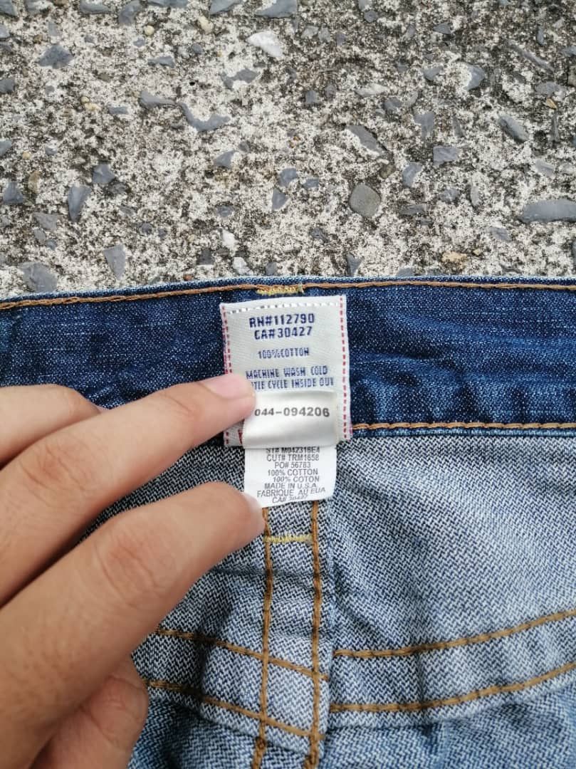 True Religion True Religion Section Buck Denim Jeans Size US 33 - 12 Thumbnail