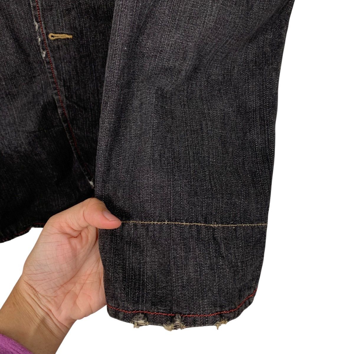 Japanese Brand Japanese Brand Power To The People Denim Jacket Size US L / EU 52-54 / 3 - 13 Thumbnail