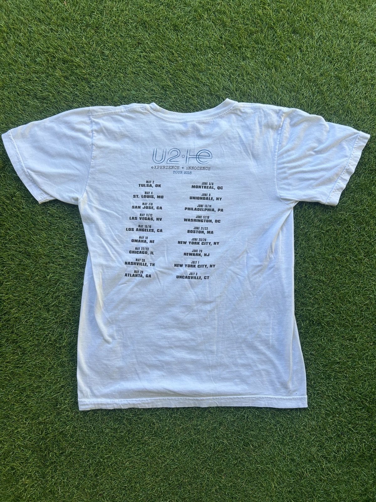 Band Tees U2 Experience + Innocence Tour 2018 Concert T-Shirt Size US S / EU 44-46 / 1 - 4 Thumbnail