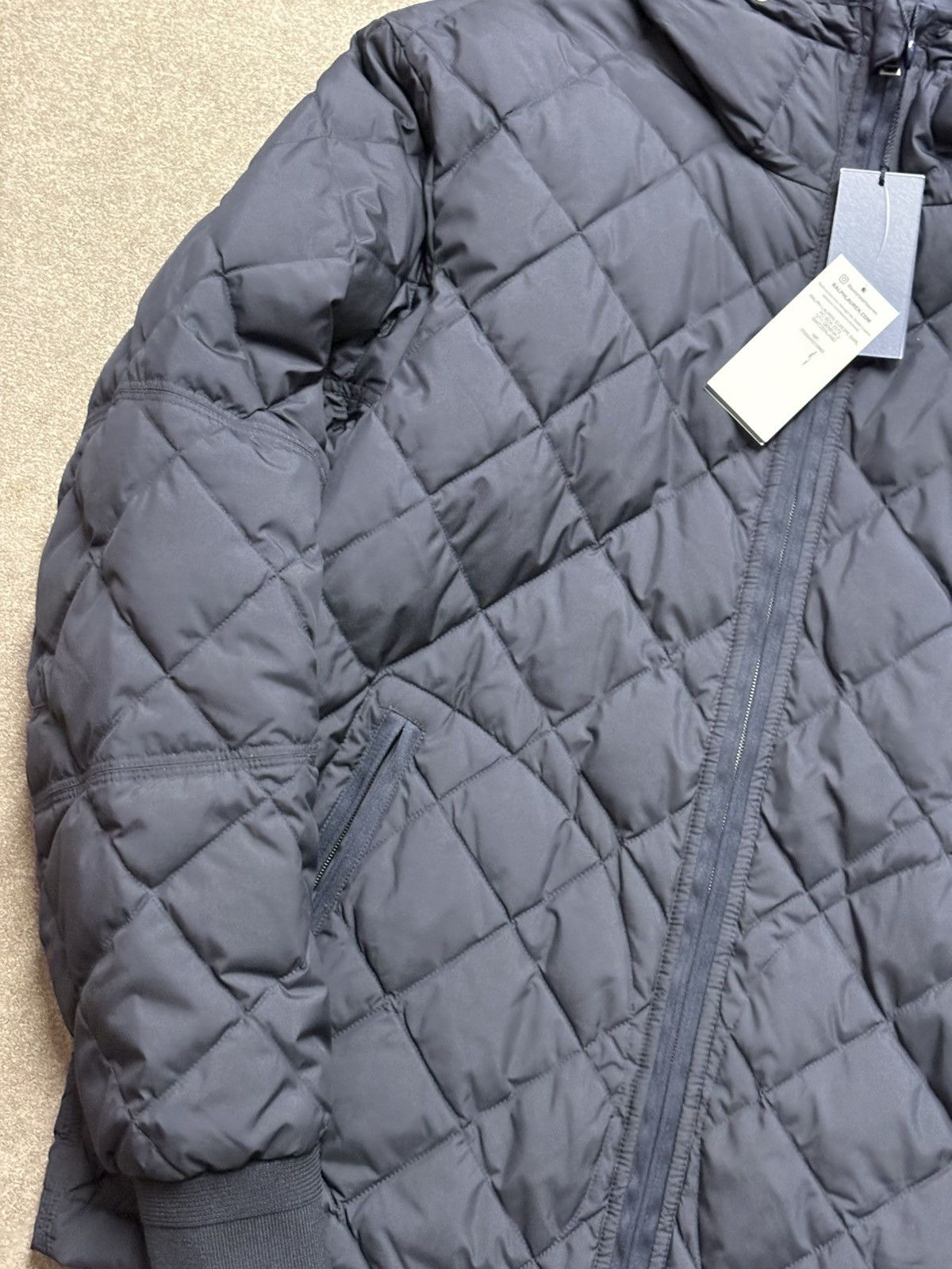 Polo Ralph Lauren Navy Quilted Hooded Jacket Ralph Lauren Men’s Size M – New Size US M / EU 48-50 / 2 - 2 Thumbnail