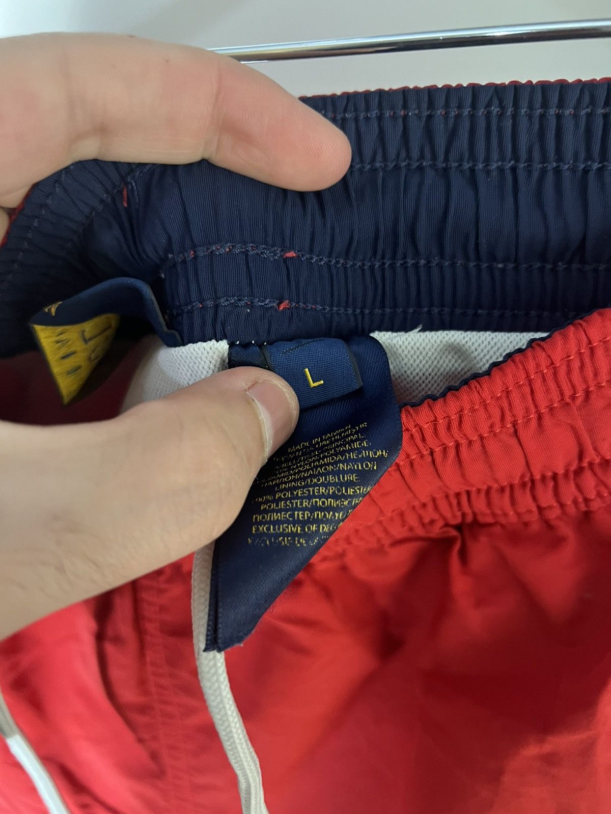 Polo Ralph Lauren × Vintage VERY RARE POLO RALPH LAUREN NYLON DESIGNER SHORTS Y2K 90s Size US 34 / EU 50 - 7 Thumbnail