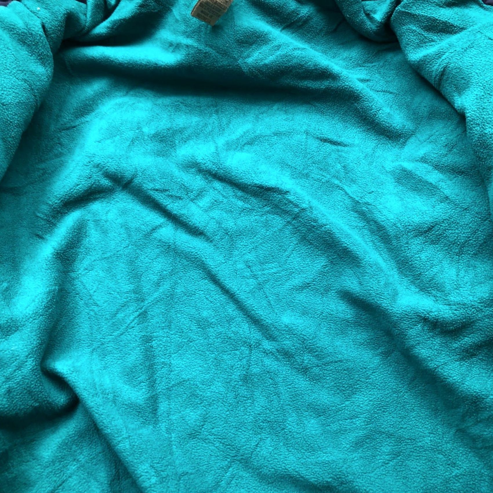 Vintage Duluth Trading Fleece Lined Softshell Jacket Women's XL Mock Neck Navy Green Size XL / US 12-14 / IT 48-50 - 6 Thumbnail