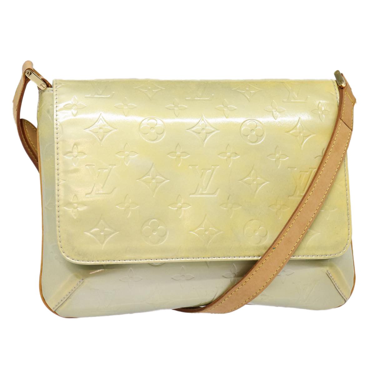 Louis Vuitton Thompson Street Grey Patent Leather Shoulder Bag Size ONE SIZE - 1 Thumbnail