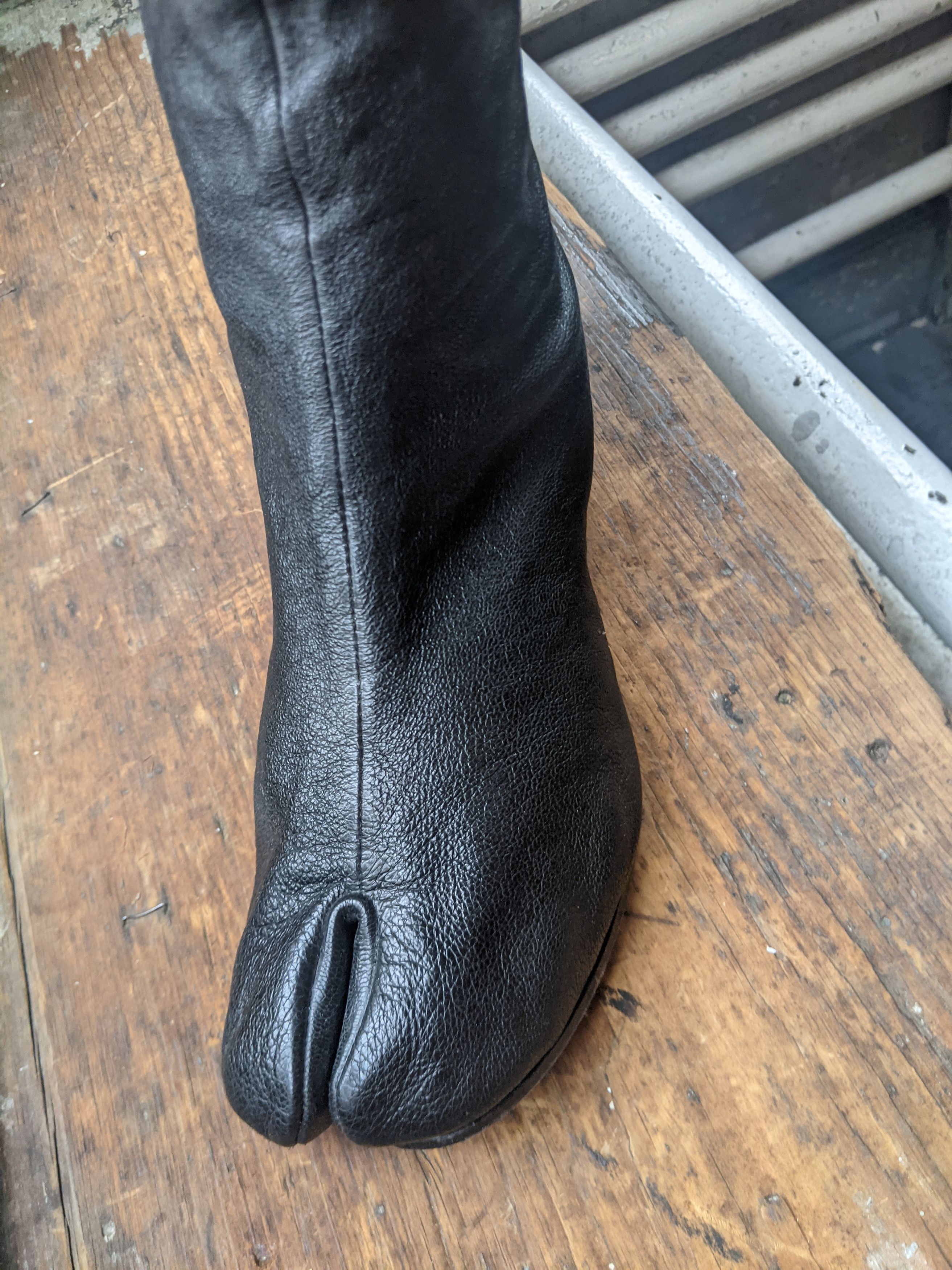 Maison Margiela Knee High Margiela TABI Black Boots Size US 9 / IT 39 - 2 Thumbnail