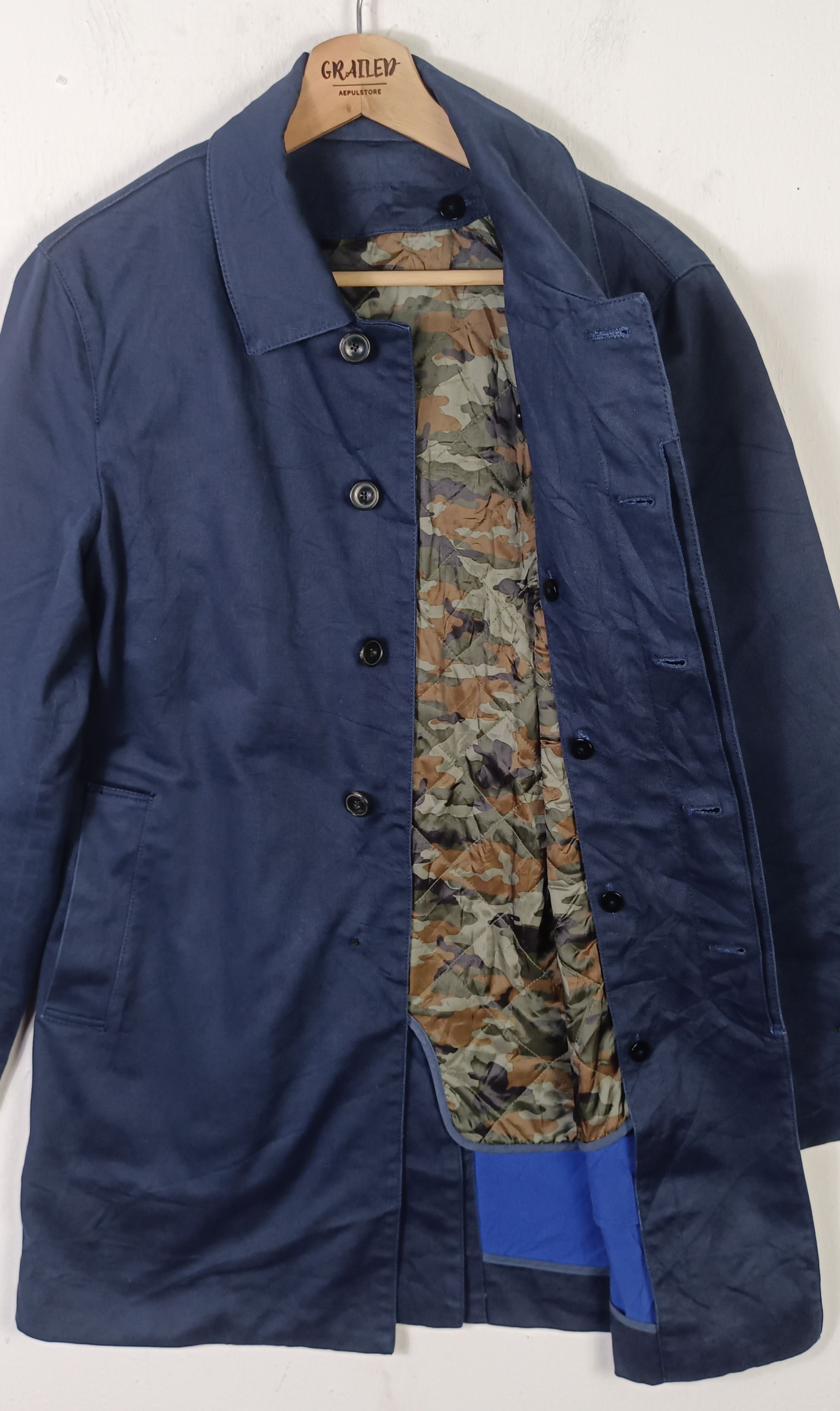 ABAHOUSE × Japanese Brand Vintage Abahouse Half Coat Jacket Size US M / EU 48-50 / 2 - 4 Thumbnail