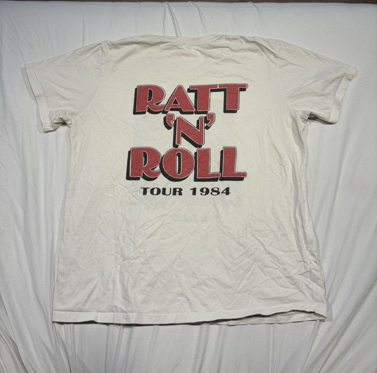 Vintage Vintage Ratt N Roll shirt Large Size US L / EU 52-54 / 3 - 3 Thumbnail